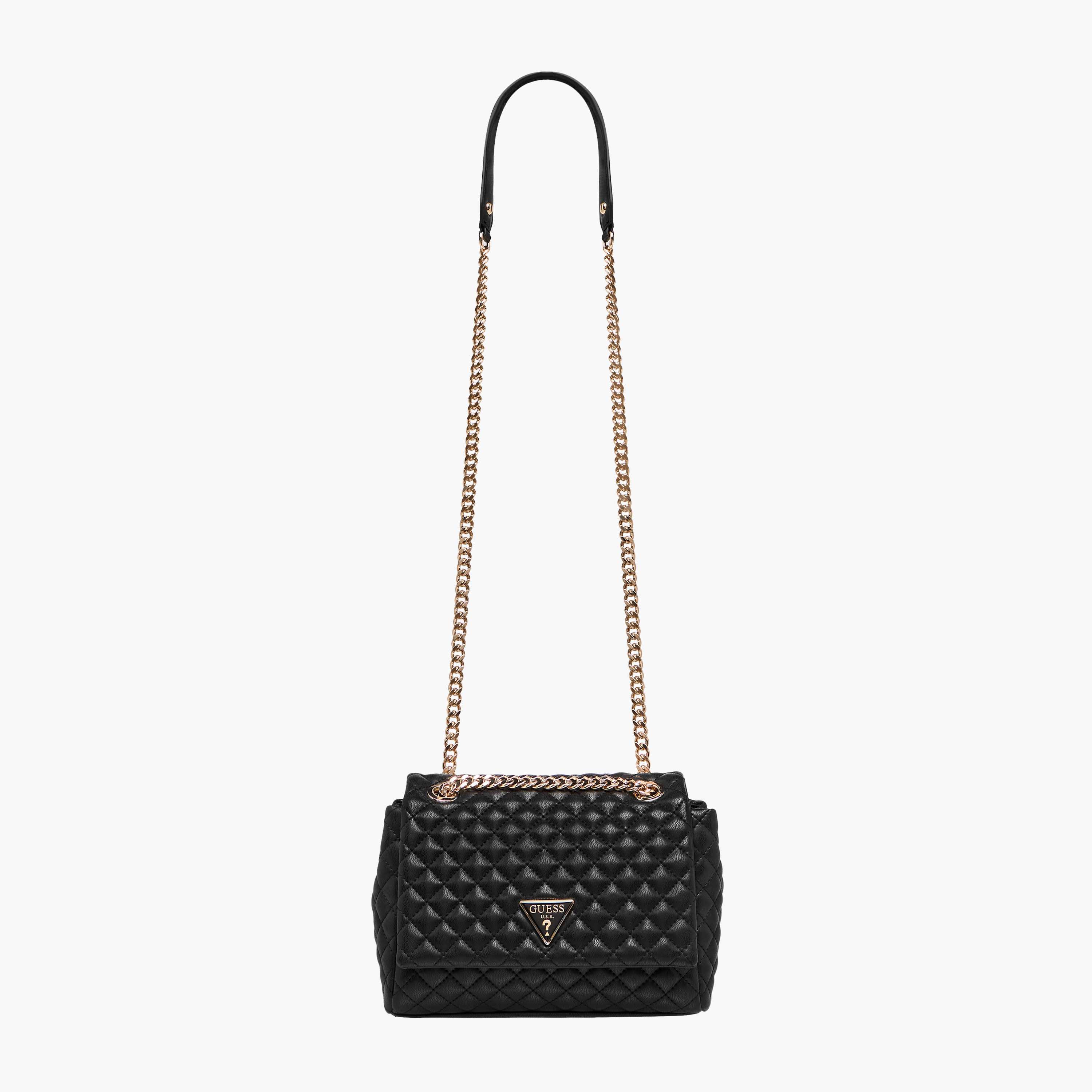 Guess Cresidia Quilted Crossbody Bag with Chain Strap-women-bagsandwallets-handbags-image-3