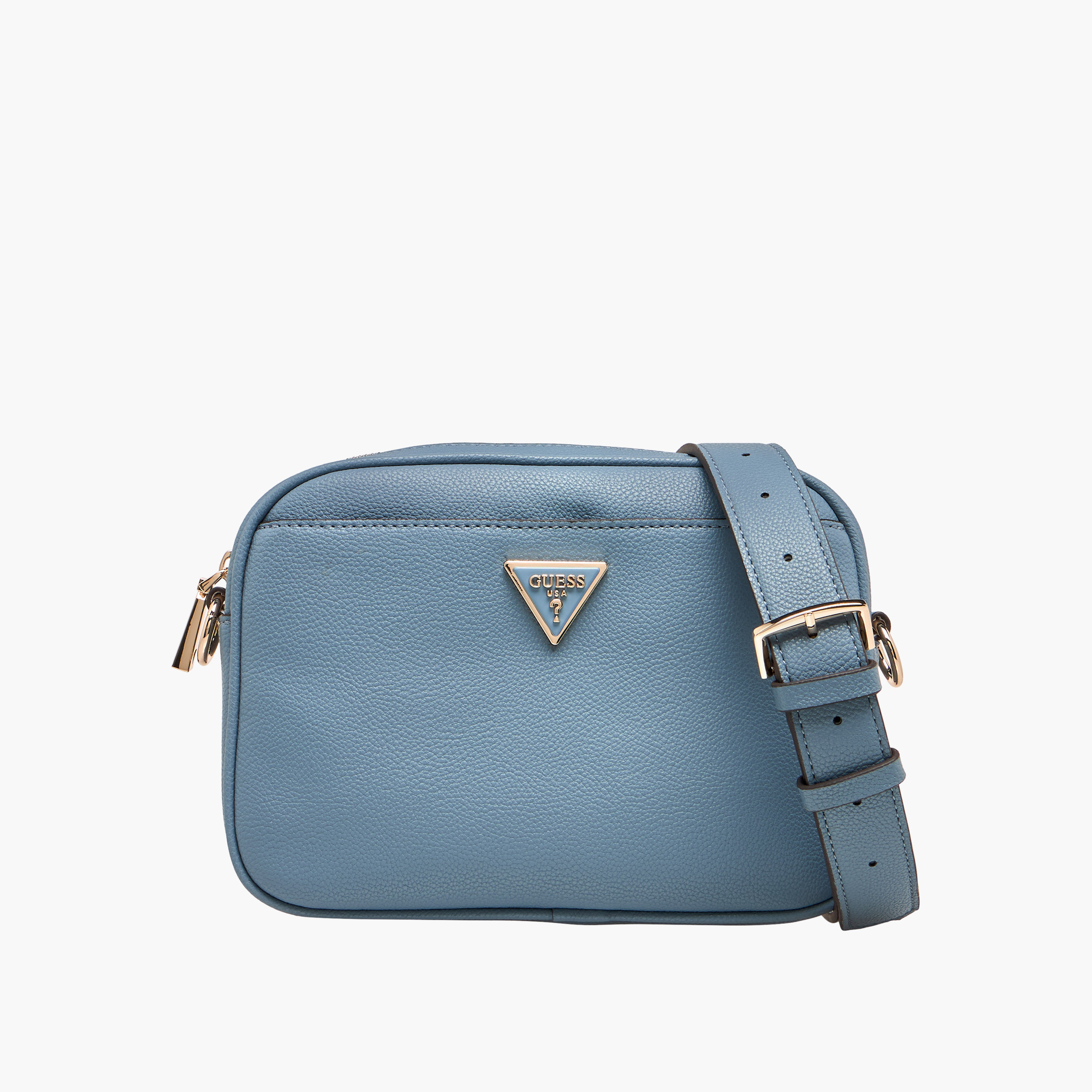 Guess Emiliya Girlfriend Textured Crossbody Bag with Adjustable Strap-women-bagsandwallets-handbags-image-1