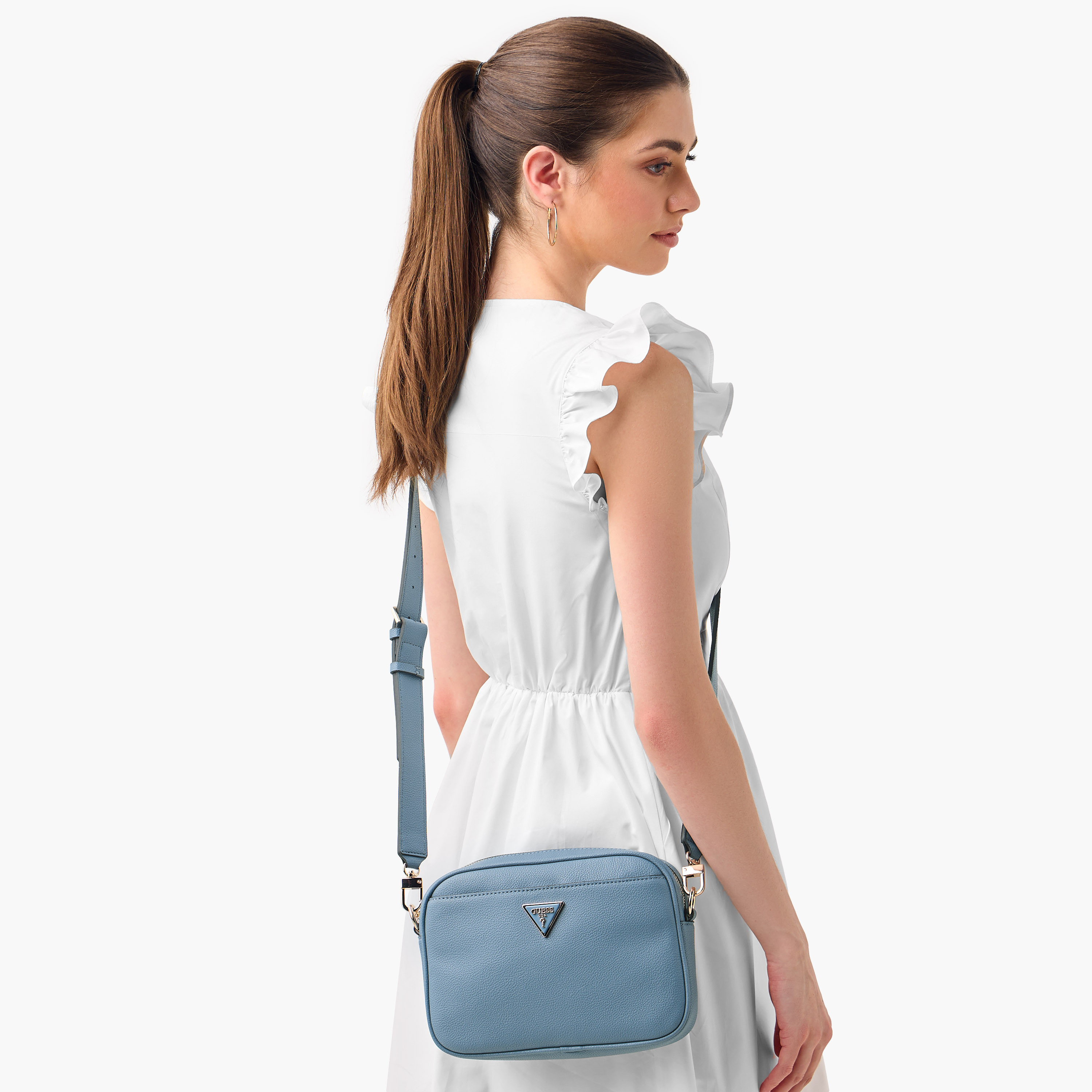 Guess Emiliya Girlfriend Textured Crossbody Bag with Adjustable Strap-women-bagsandwallets-handbags-image-2