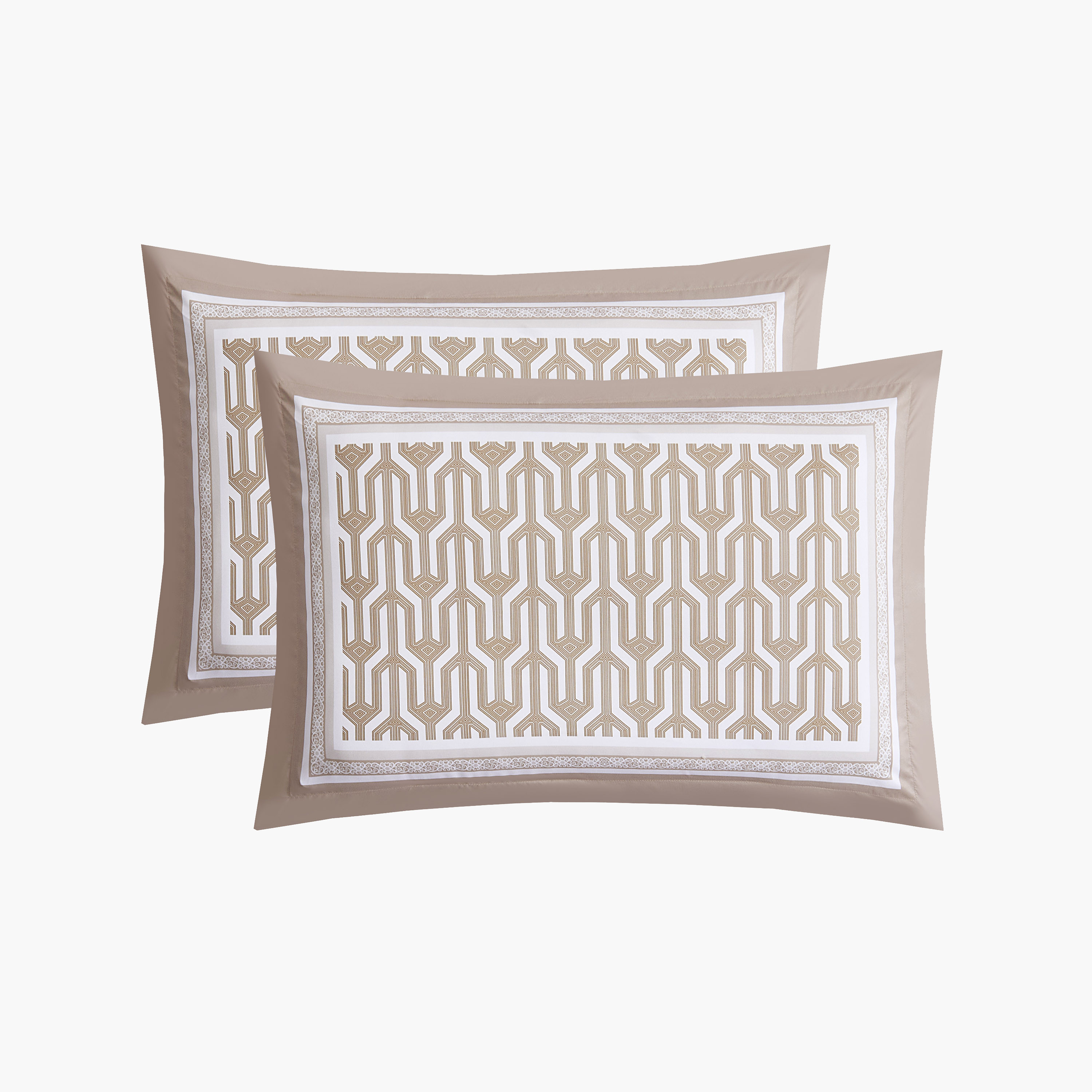 طقم لحاف كينج سادة 6 قطع من يونيك هوم - 260×240 سم-household-bedding-comfortersandbedspreads-comforters-image-5