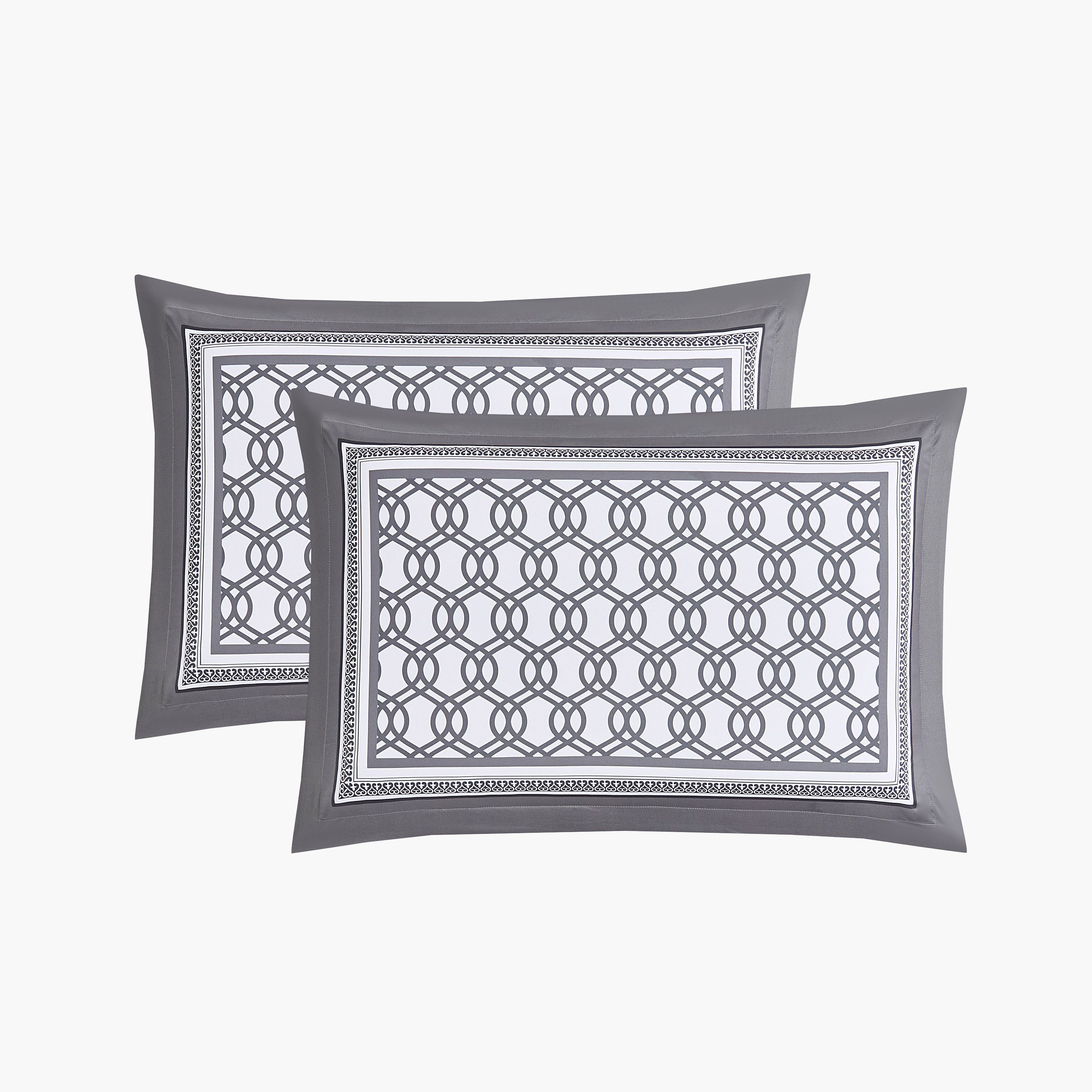 Unique Home 6-Piece Solid Microfibre King Comforter Set - 260x240 cms-household-bedding-comfortersandbedspreads-comforters-image-5