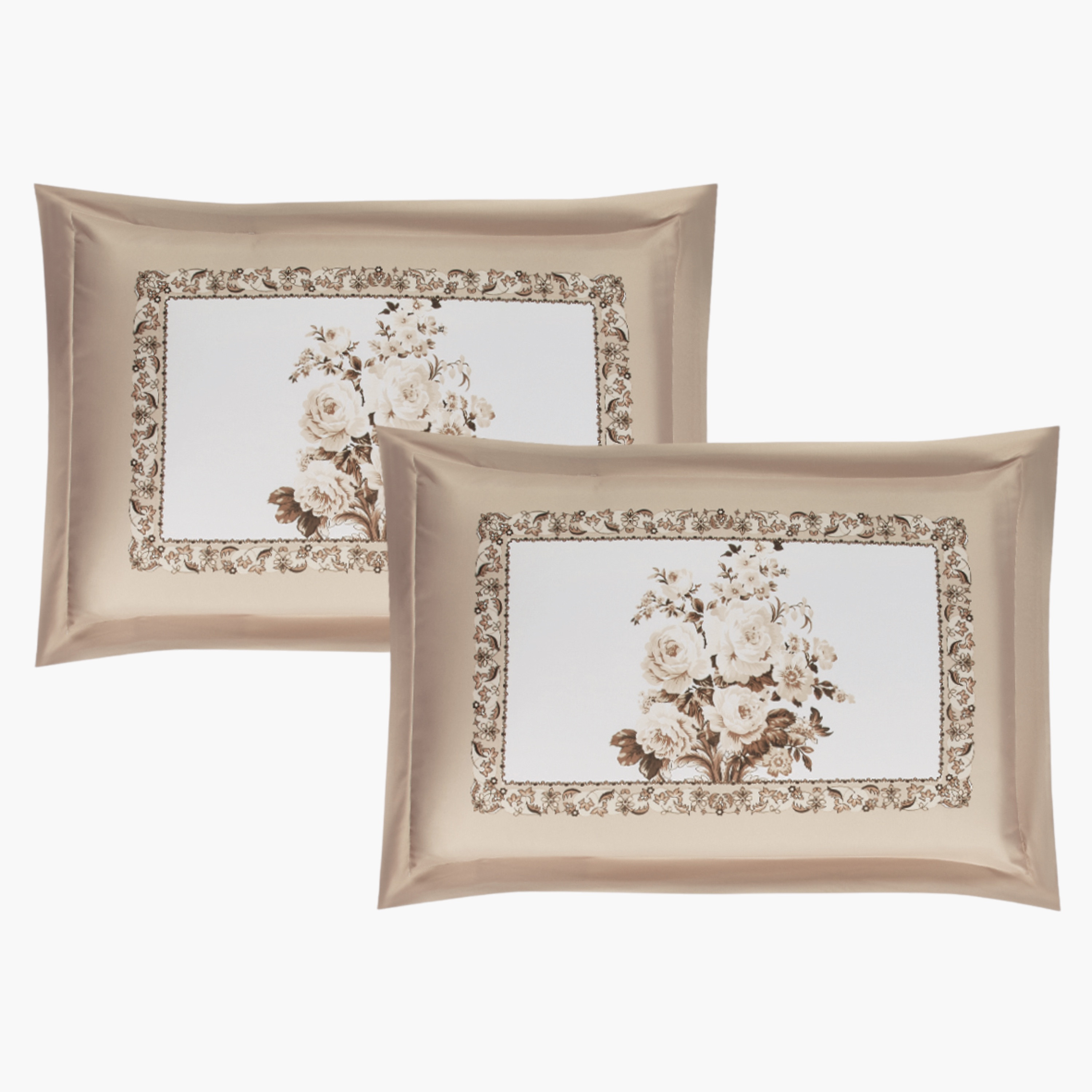 Unique Home 4-Piece Printed Reversible Twin Comforter Set - 170x240 cms-household-bedding-comfortersandbedspreads-comforters-image-2