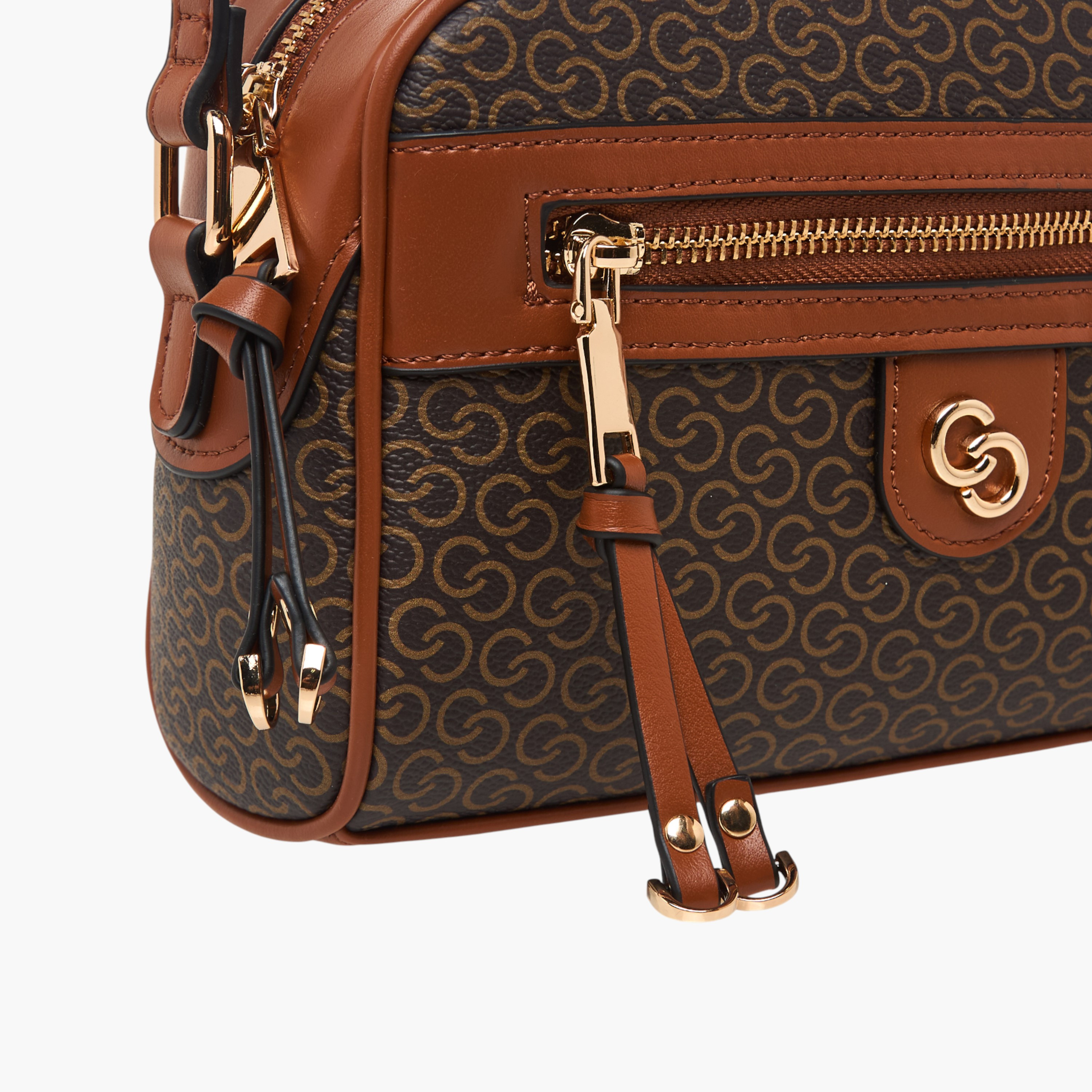 Celeste Monogram Print Crossbody Bag with Zip Closure-women-bagsandwallets-handbags-image-6