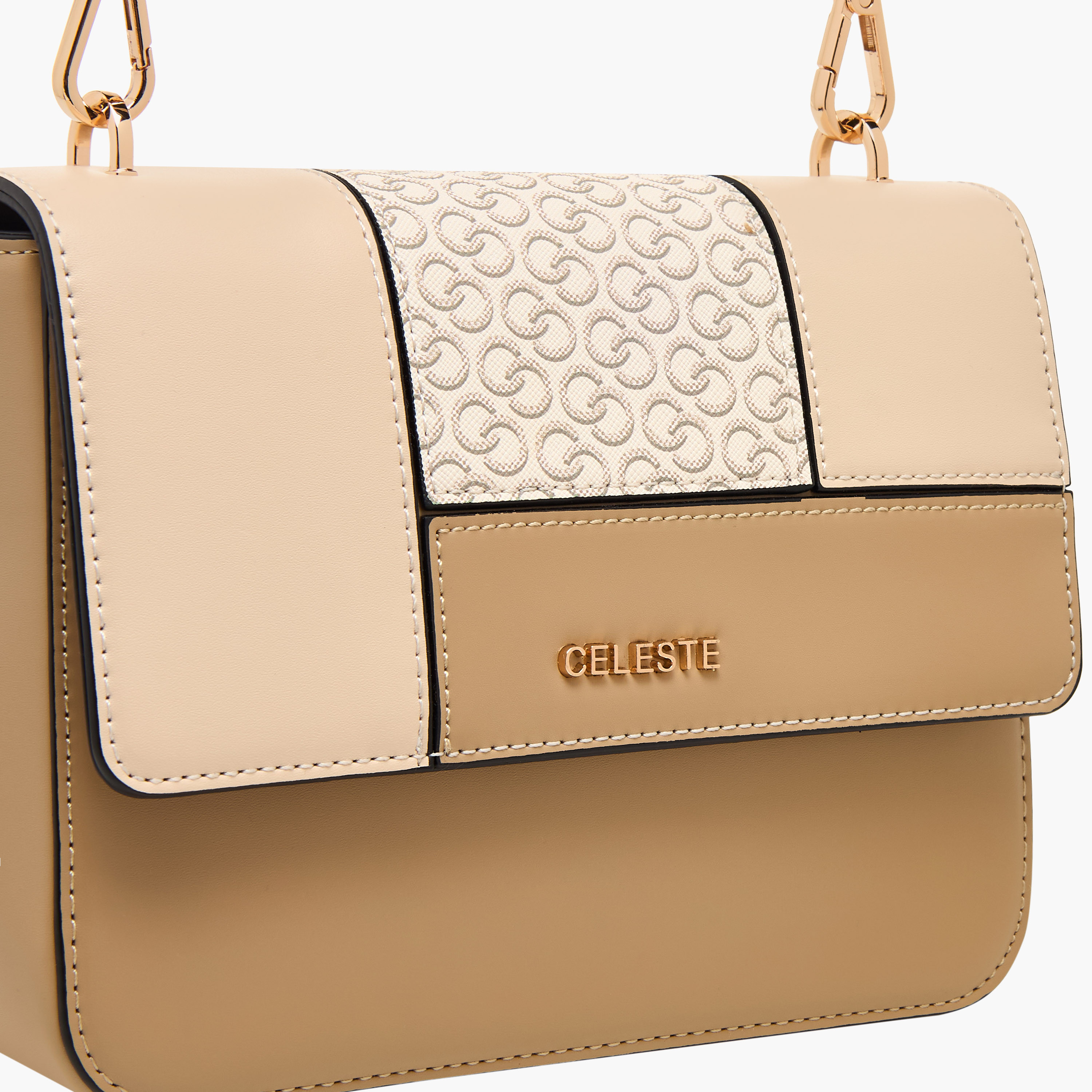 شنطة كروس بودي بقوالب ملونة مع حزام قابل للتعديل من سيليست-women-bagsandwallets-handbags-image-5