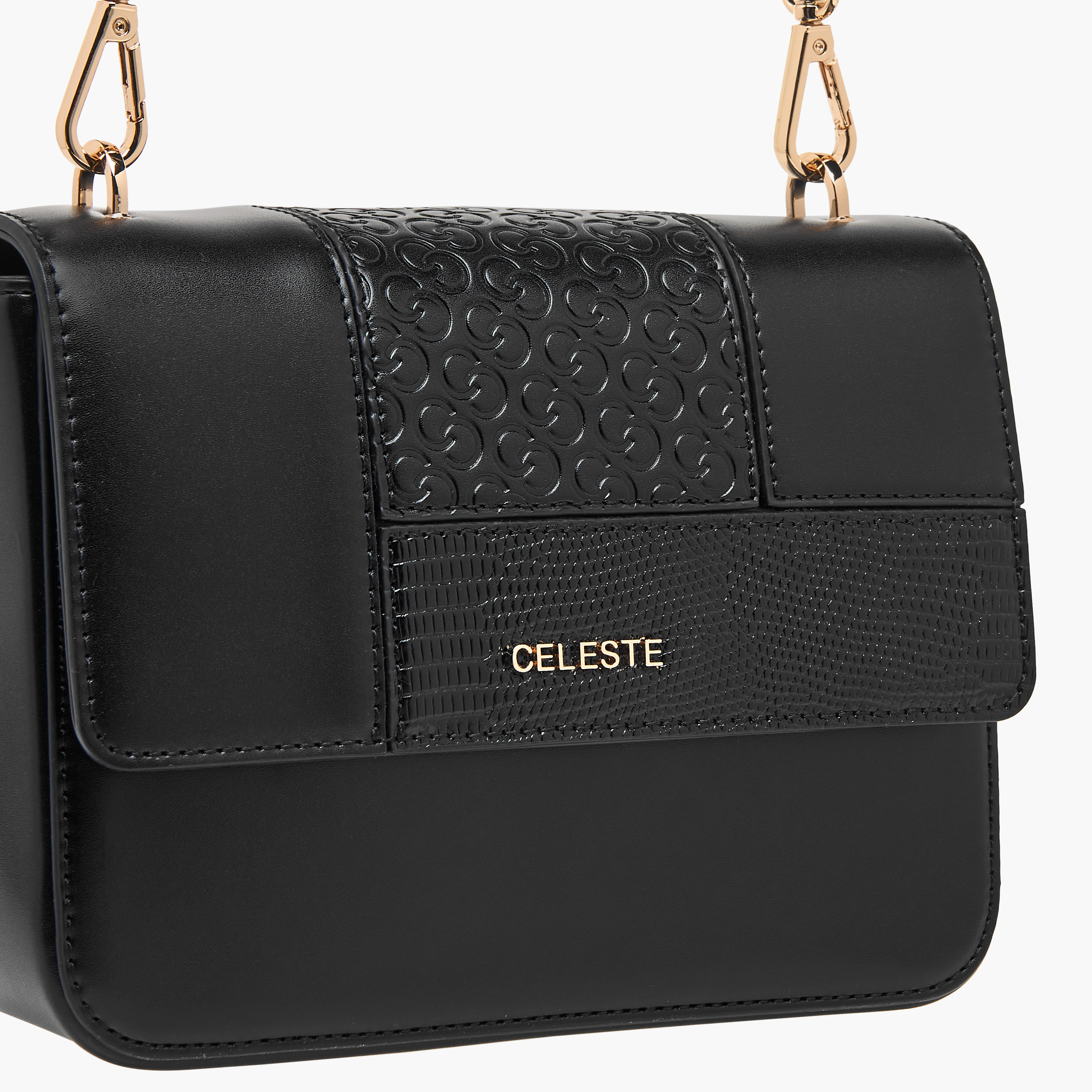 شنطة كروس بودي بألواح بحزام قابل للتعديل من سيليست-women-bagsandwallets-handbags-image-5
