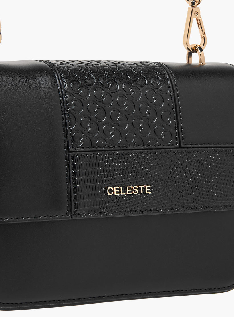 شنطة كروس بودي بألواح بحزام قابل للتعديل من سيليست-women-bagsandwallets-handbags-image-5
