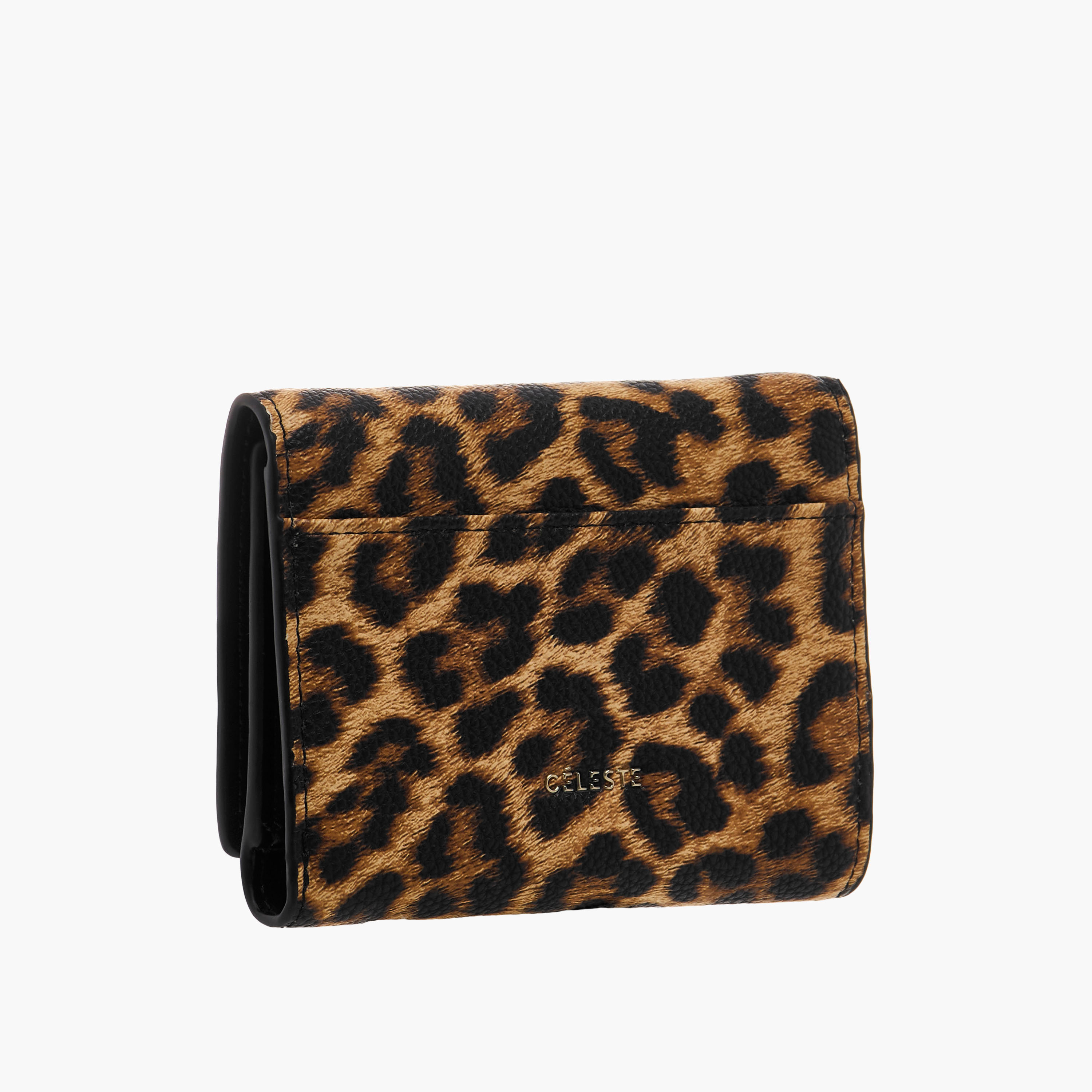 Celeste Animal Print Wallet with Button Closure-women-bagsandwallets-wallets-image-2