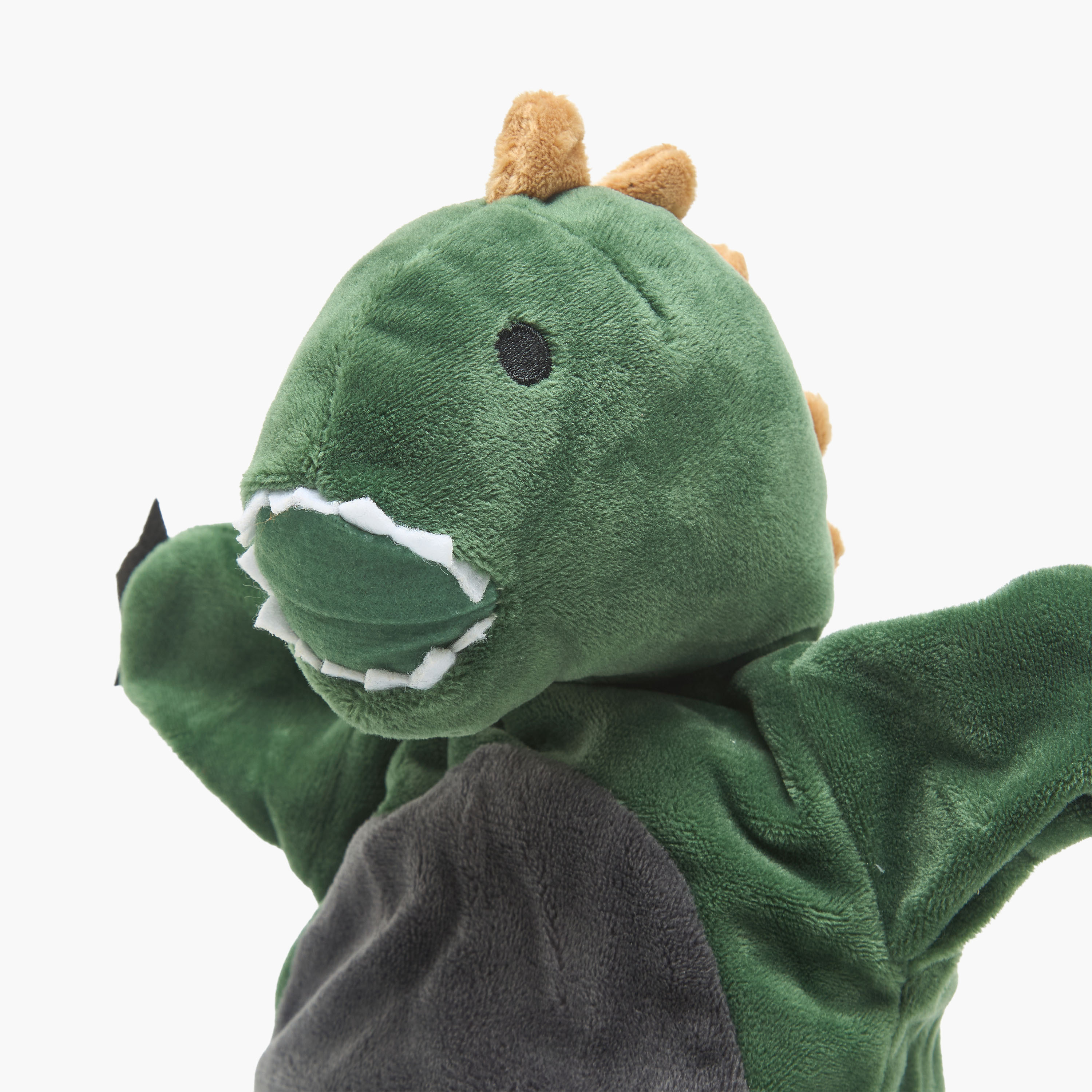 Giggles Dinosaur Hand Puppet Toy-toys-plushsofttoys-animals-image-2