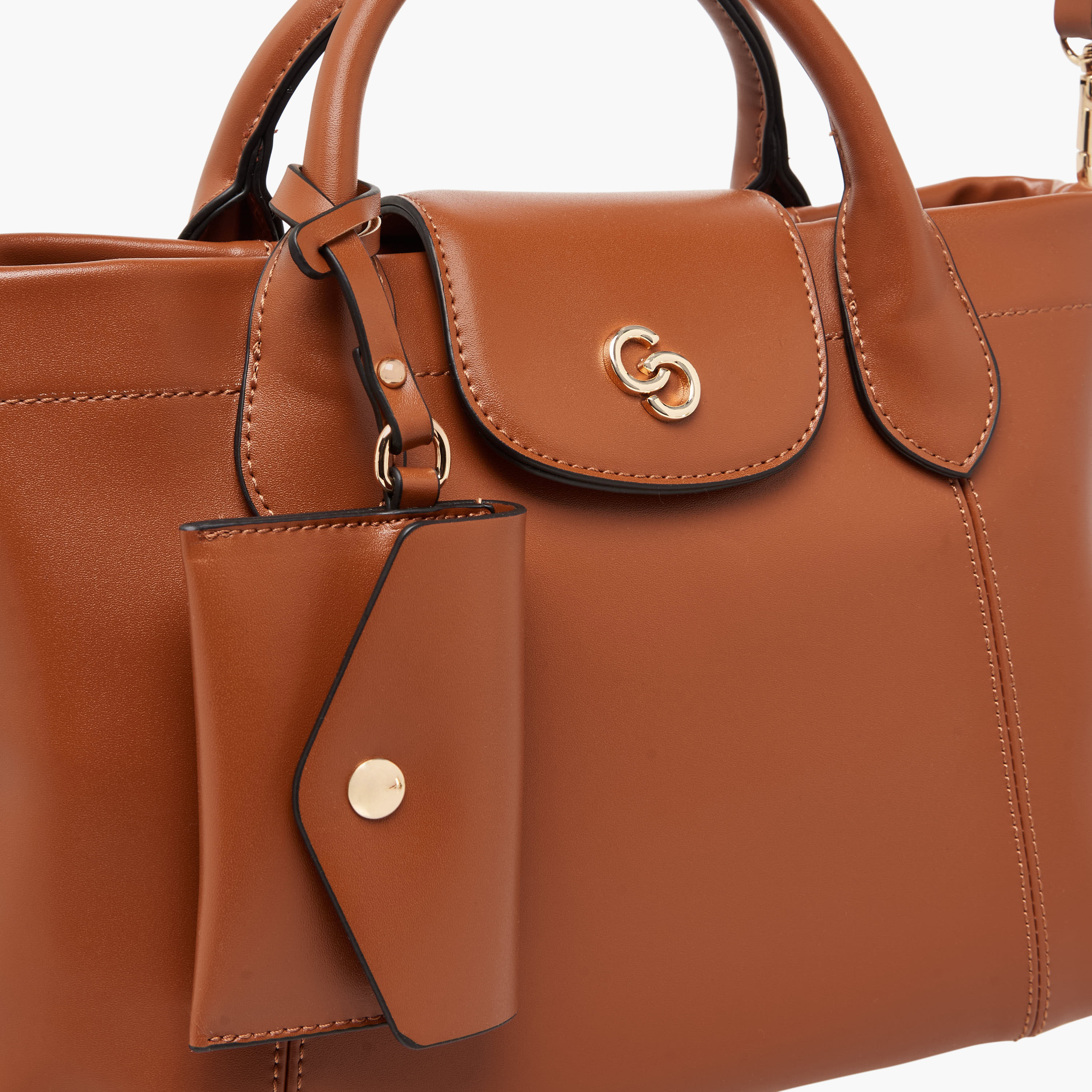 Celeste Solid Tote Bag with Pouch-women-bagsandwallets-handbags-image-5