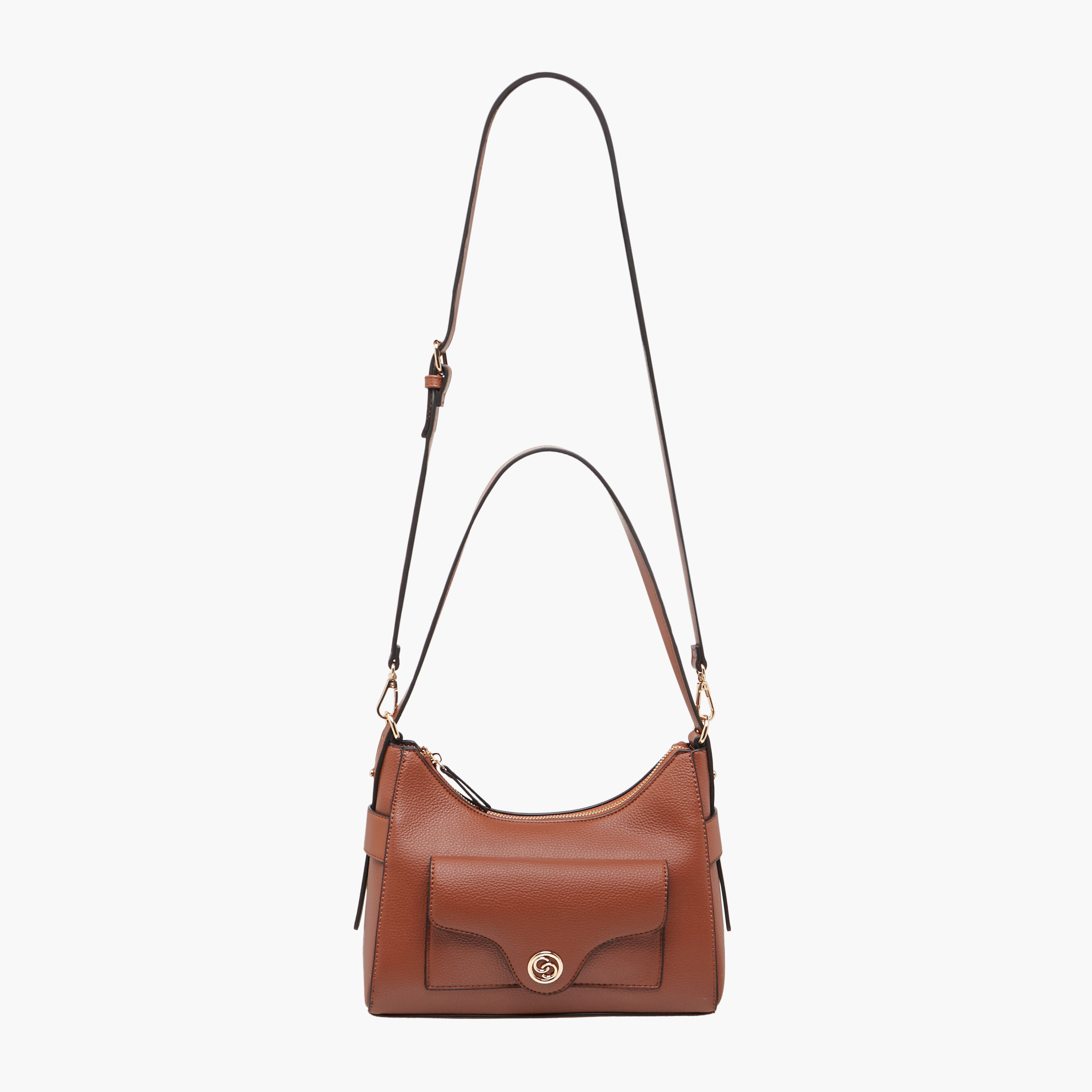 Celeste Solid Shoulder Bag with Detachable Strap-women-bagsandwallets-handbags-image-3