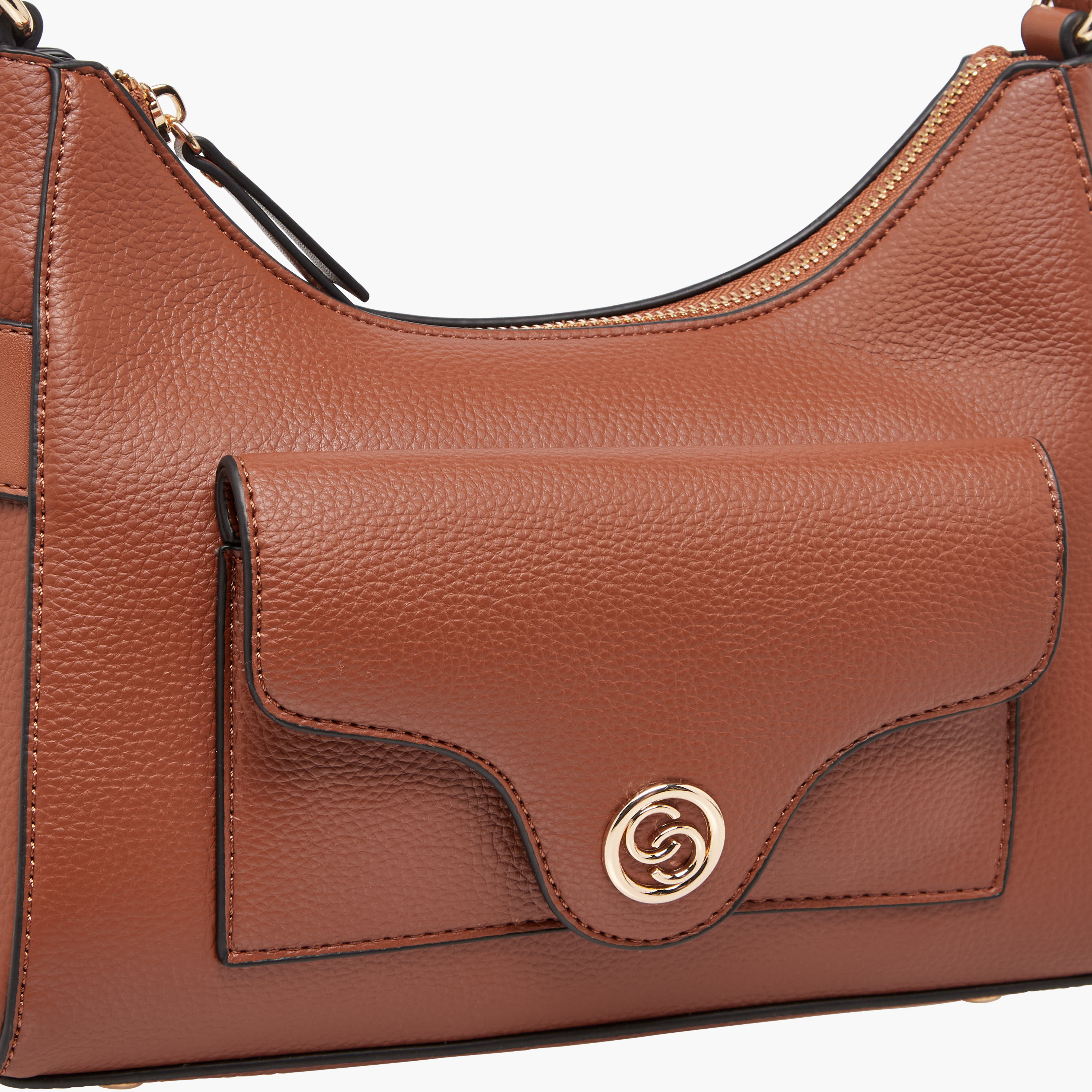 Celeste Solid Shoulder Bag with Detachable Strap-women-bagsandwallets-handbags-image-5