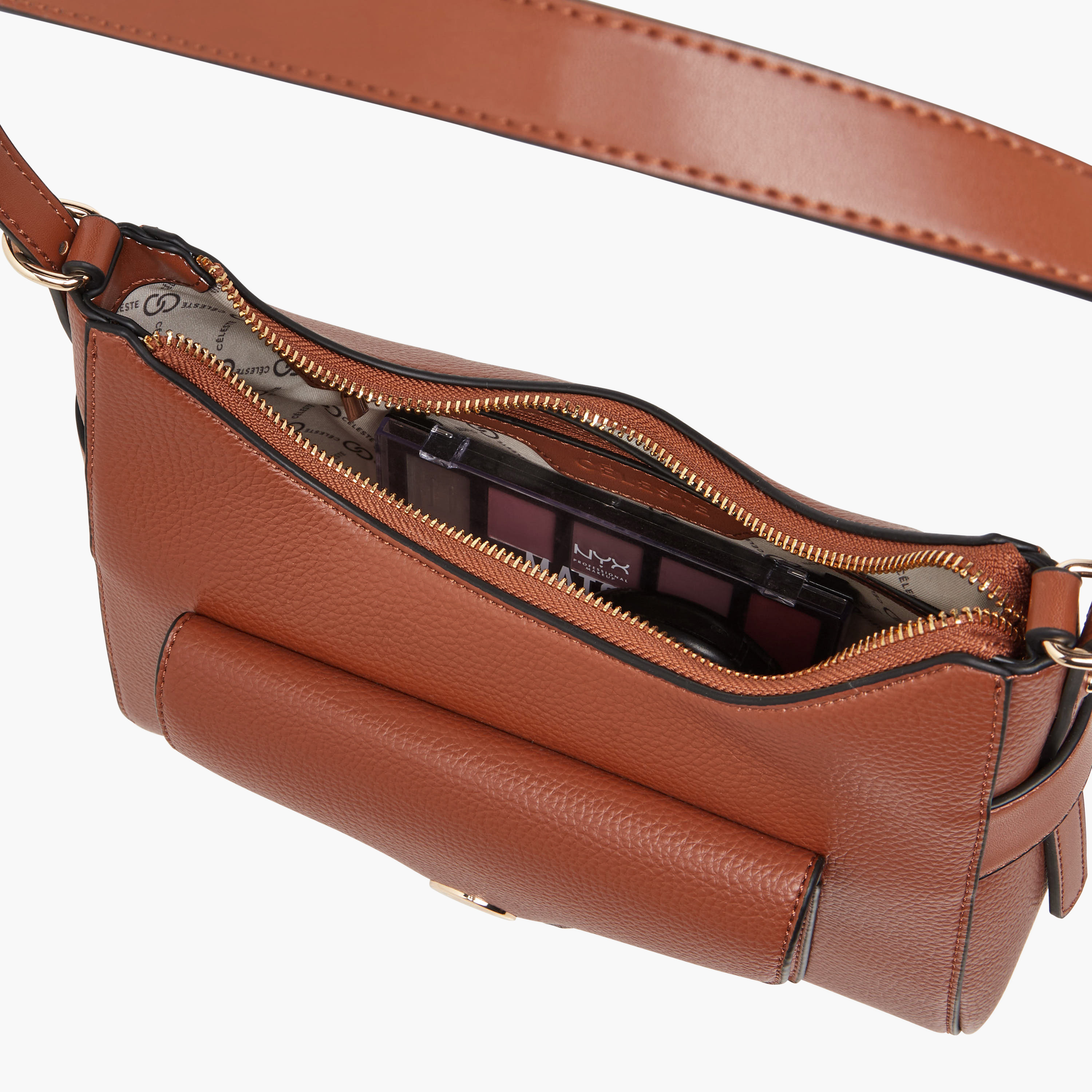 Celeste Solid Shoulder Bag with Detachable Strap-women-bagsandwallets-handbags-image-8