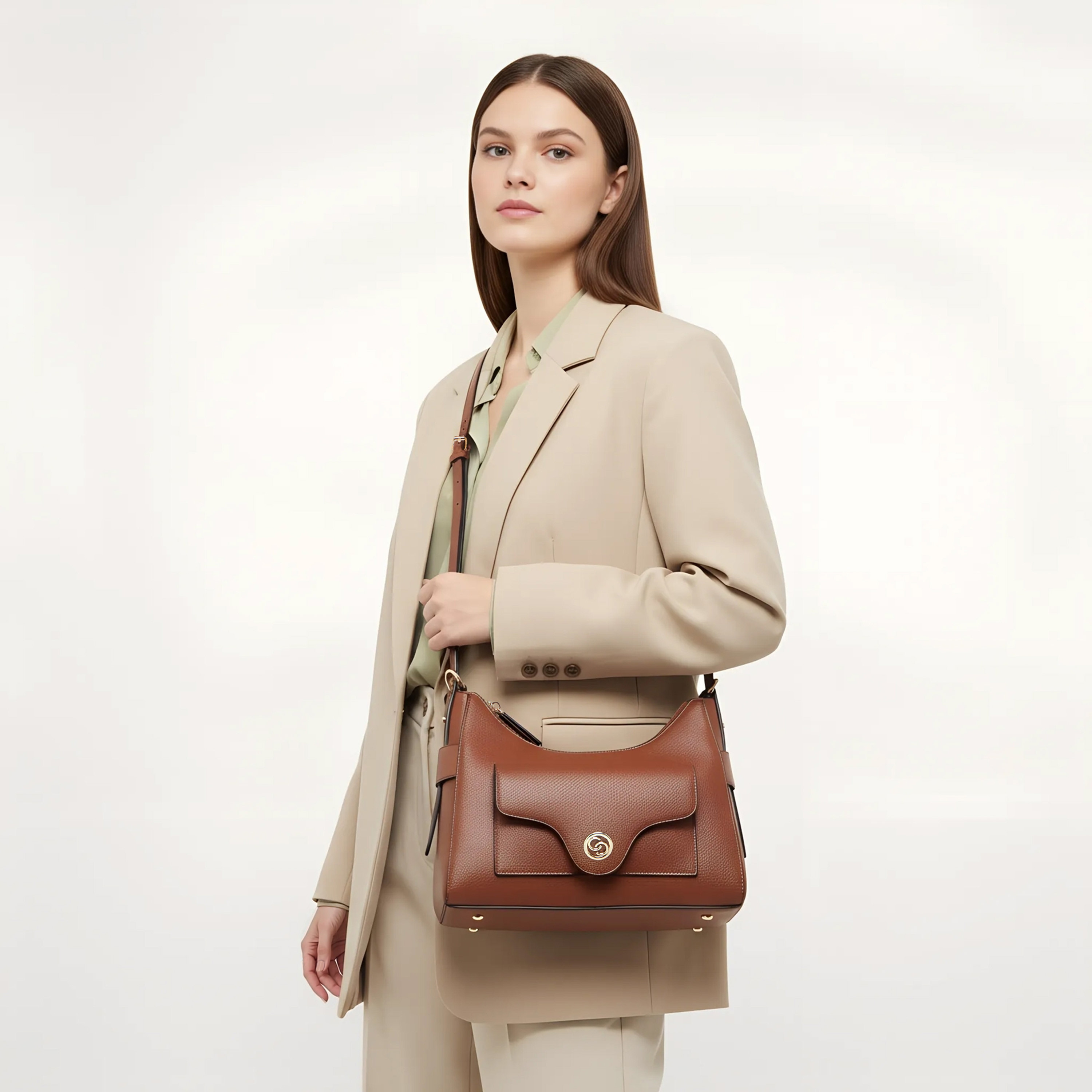 Celeste Solid Shoulder Bag with Detachable Strap-women-bagsandwallets-handbags-image-2