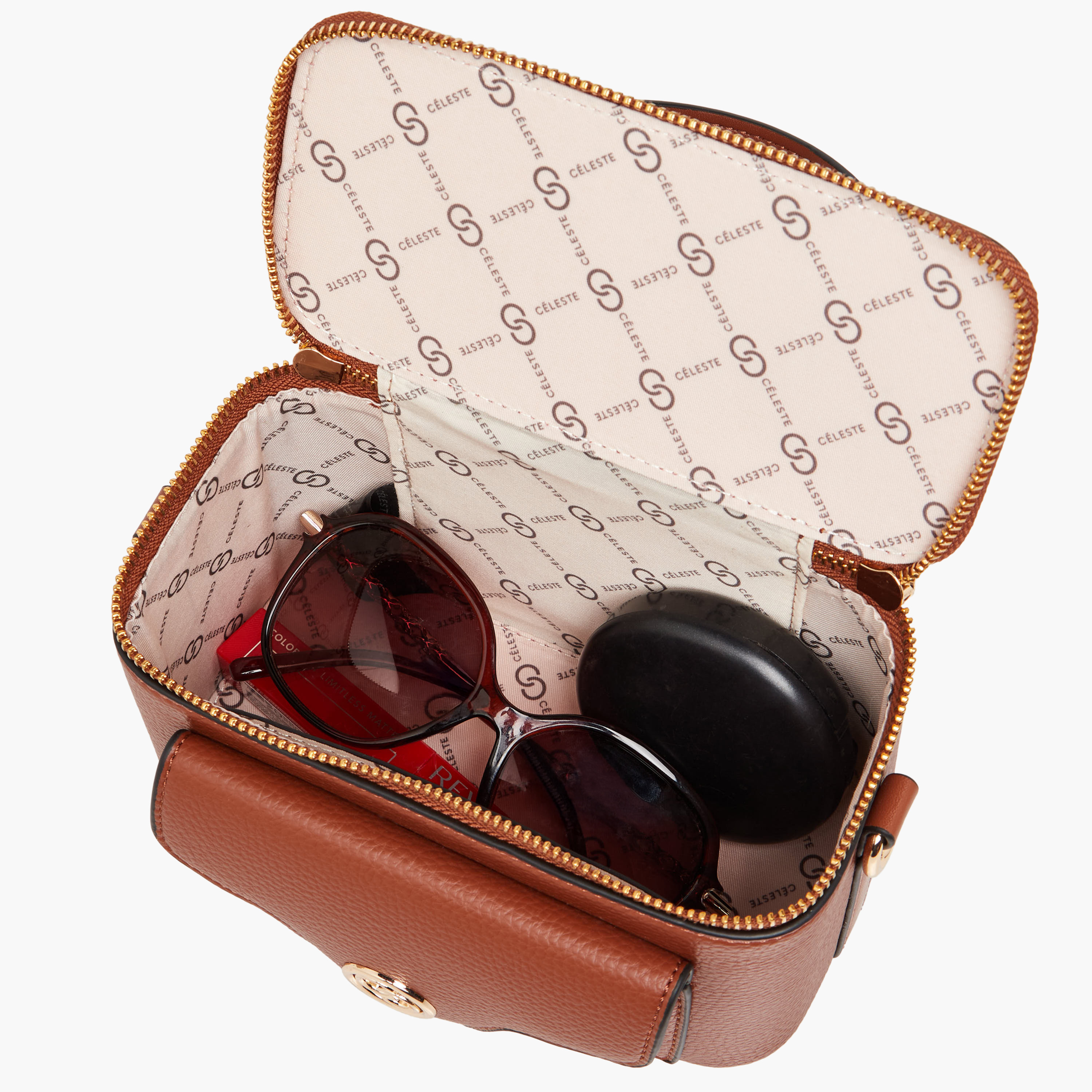 Celeste Panelled Shoulder Bag with Detachable Strap-women-bagsandwallets-handbags-image-7