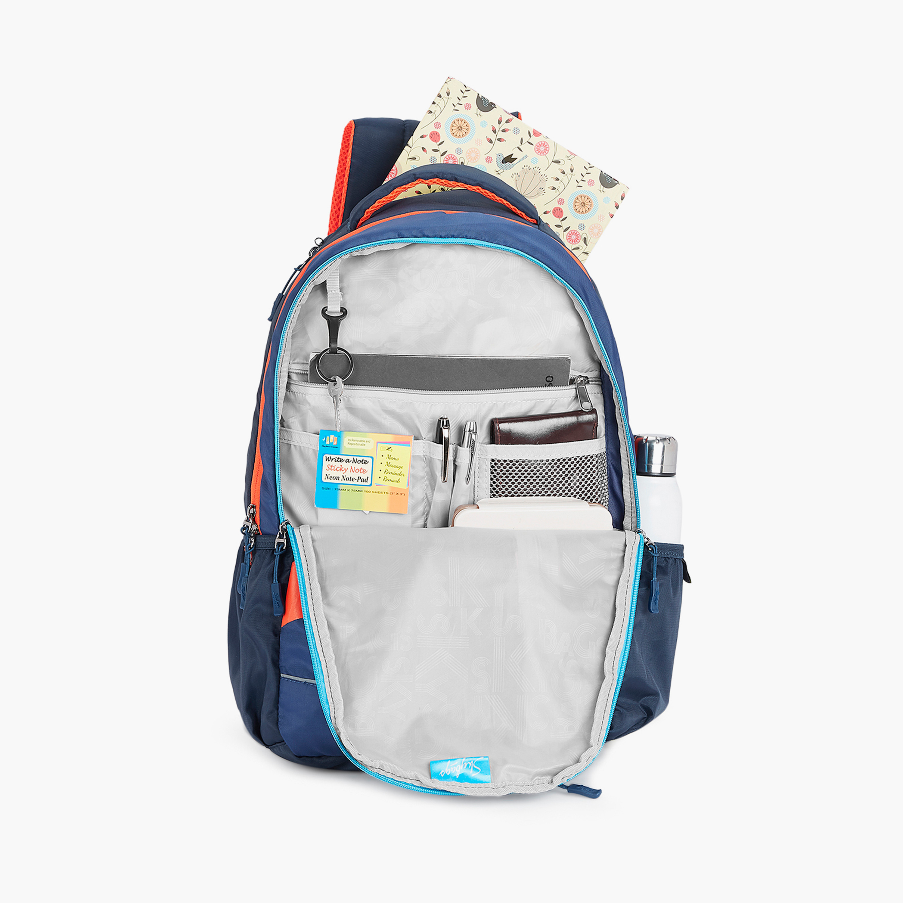 سكاي باغز- شنطة ظهر 27 لتر، بوليستر، أحزمة كتف قابلة للتعديل | STRIDERPRO-02-school-bagsandbackpacks-backpacks-image-4