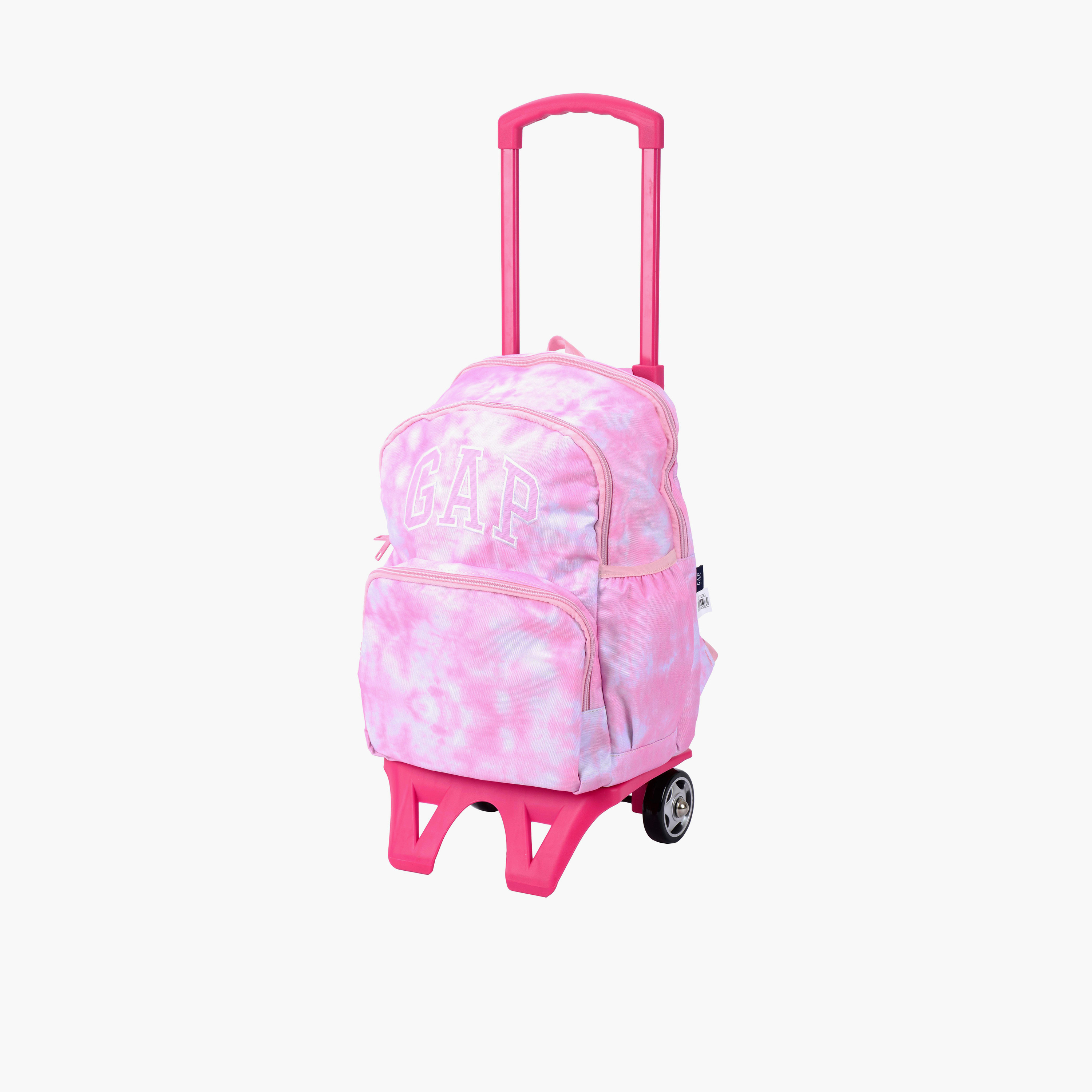 GAP 27 L Trolley Bag, Polyester, Adjustable Shoulder Straps | 15963-school-bagsandbackpacks-trolleybags-image-4