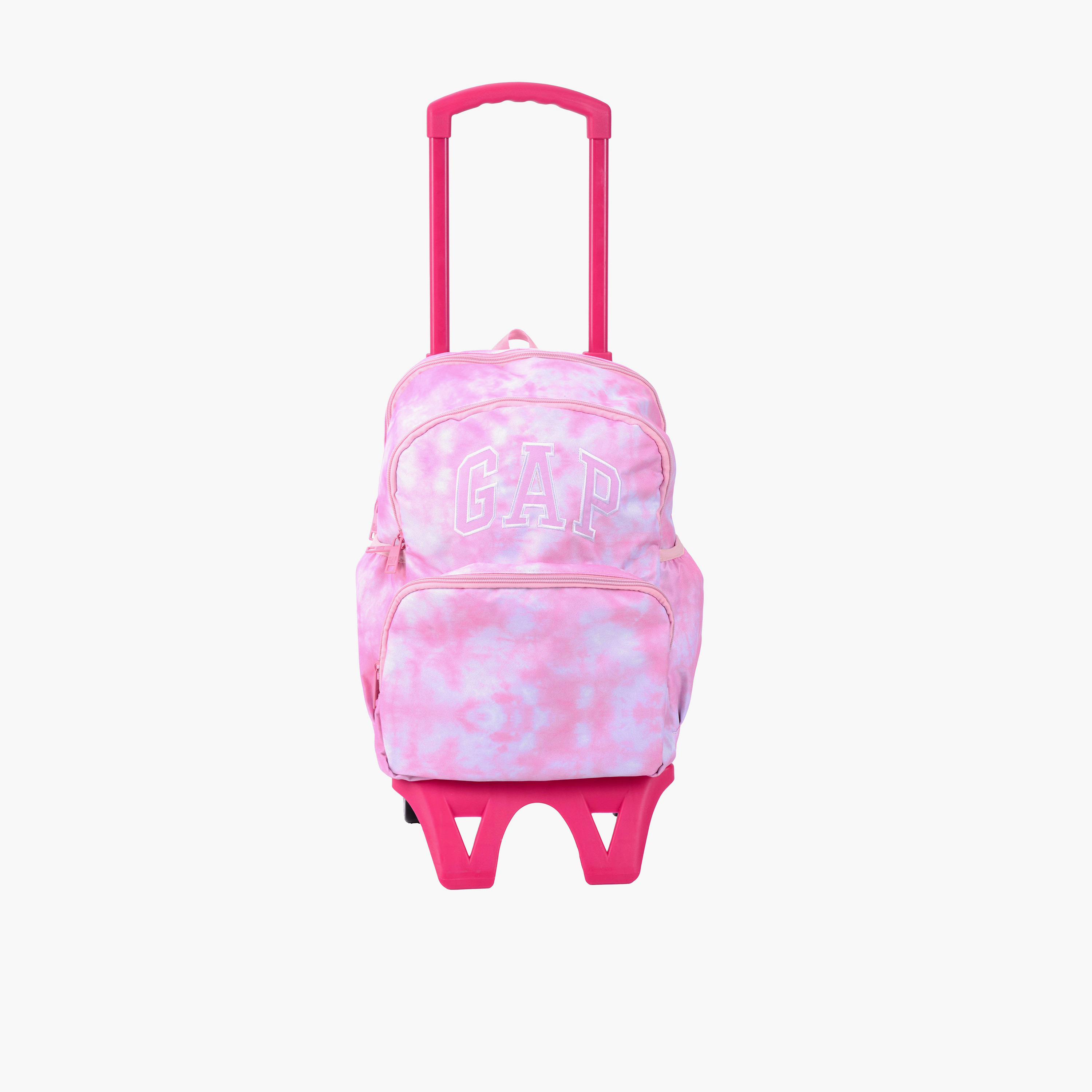 غاب- شنطة بعجلات 27 لتر، بوليستر، أحزمة كتف قابلة للتعديل | 15963-school-bagsandbackpacks-trolleybags-image-6
