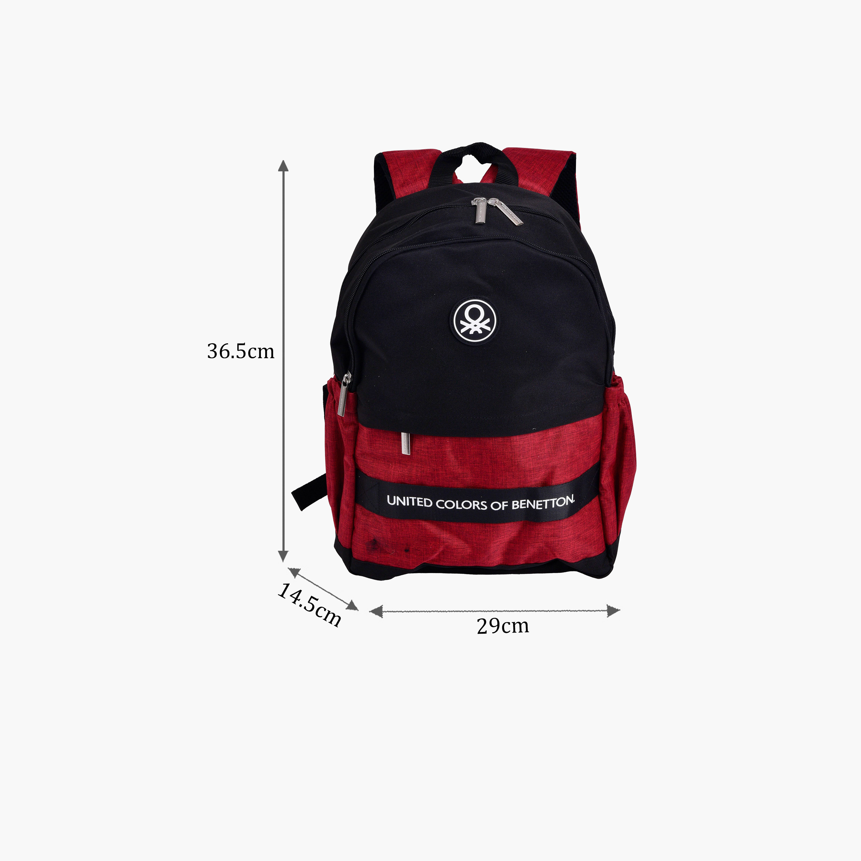 United Colors of Benetton 27 L Backpack, Polyester, Adjustable Shoulder Straps | 13074-school-bagsandbackpacks-backpacks-image-2