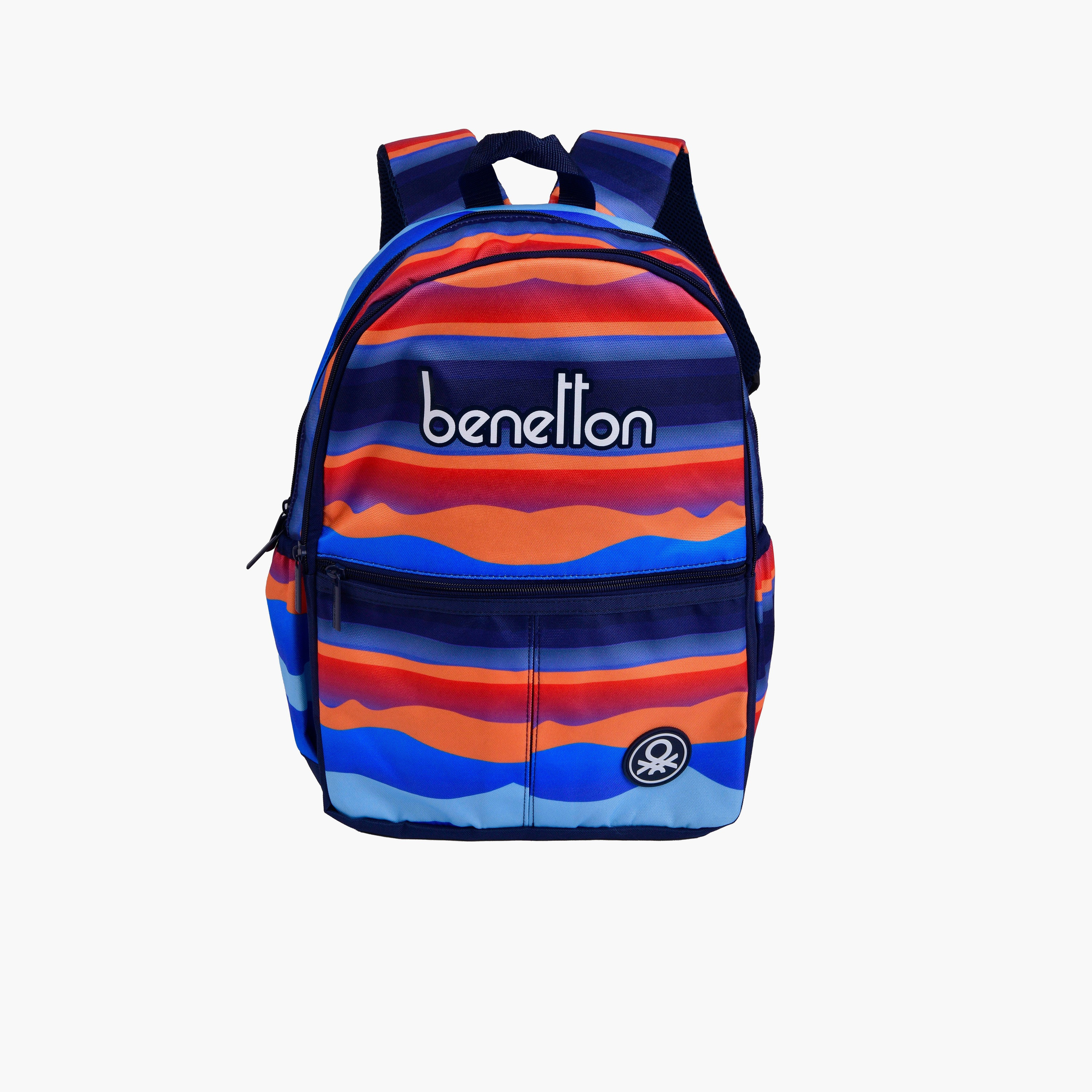 United Colors of Benetton 27 L Backpack, Polyester, Adjustable Shoulder Straps | 13418-school-bagsandbackpacks-backpacks-image-1