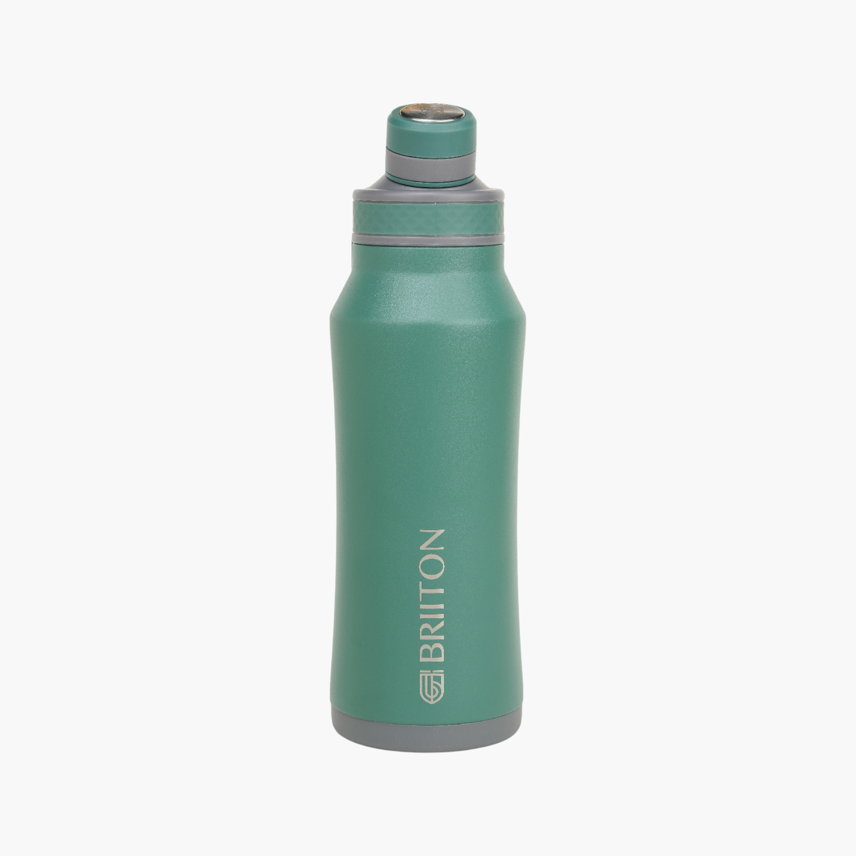 Briiton Logo Print Insulated Stainless Steel Water Bottle - 1 L-household-dining-drinkserveware-bottles-image-1