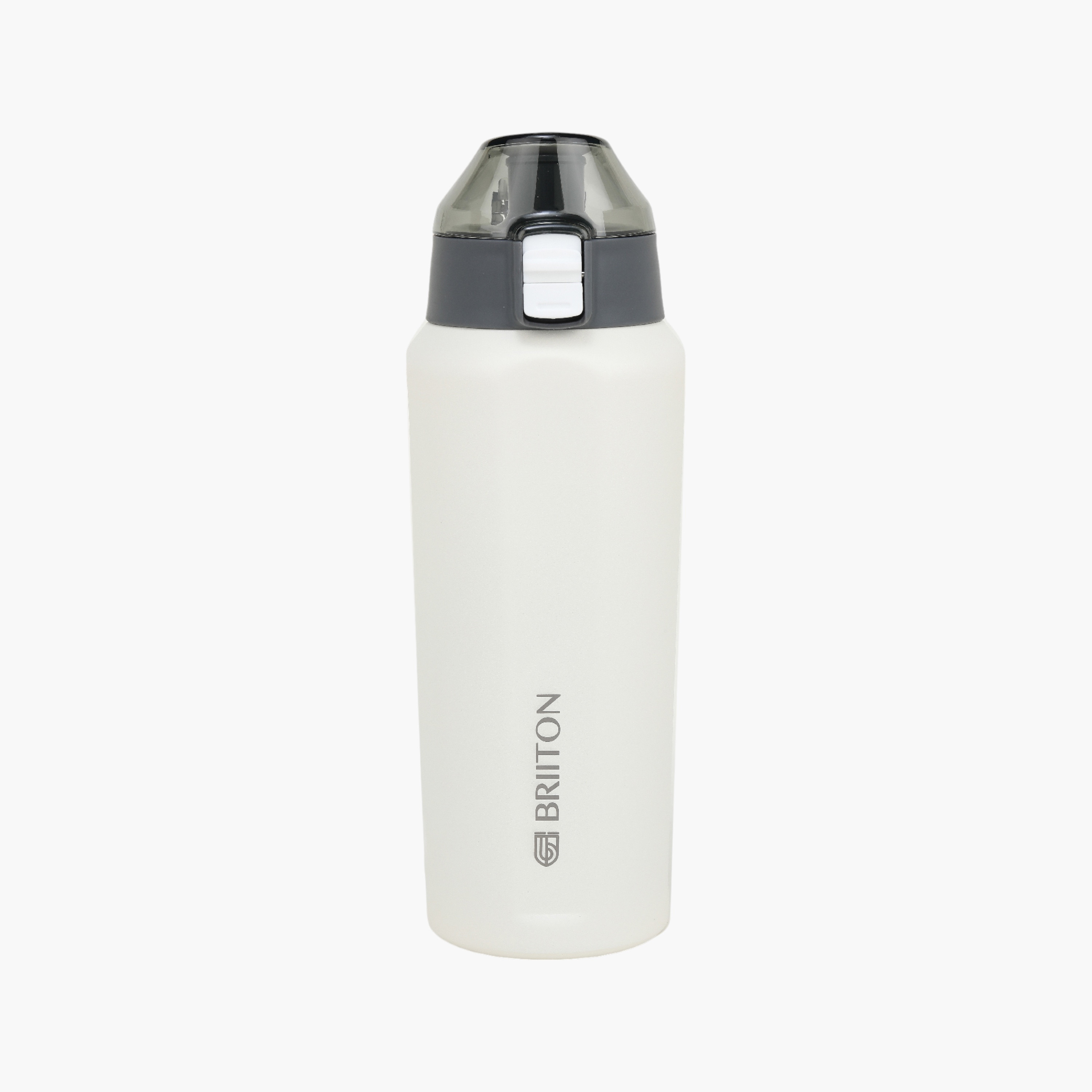 قاروة ماء ستانلس ستيل عازلة للحرارة بطبعات شعار من بريتون - 650 مل-household-dining-drinkserveware-bottles-image-1