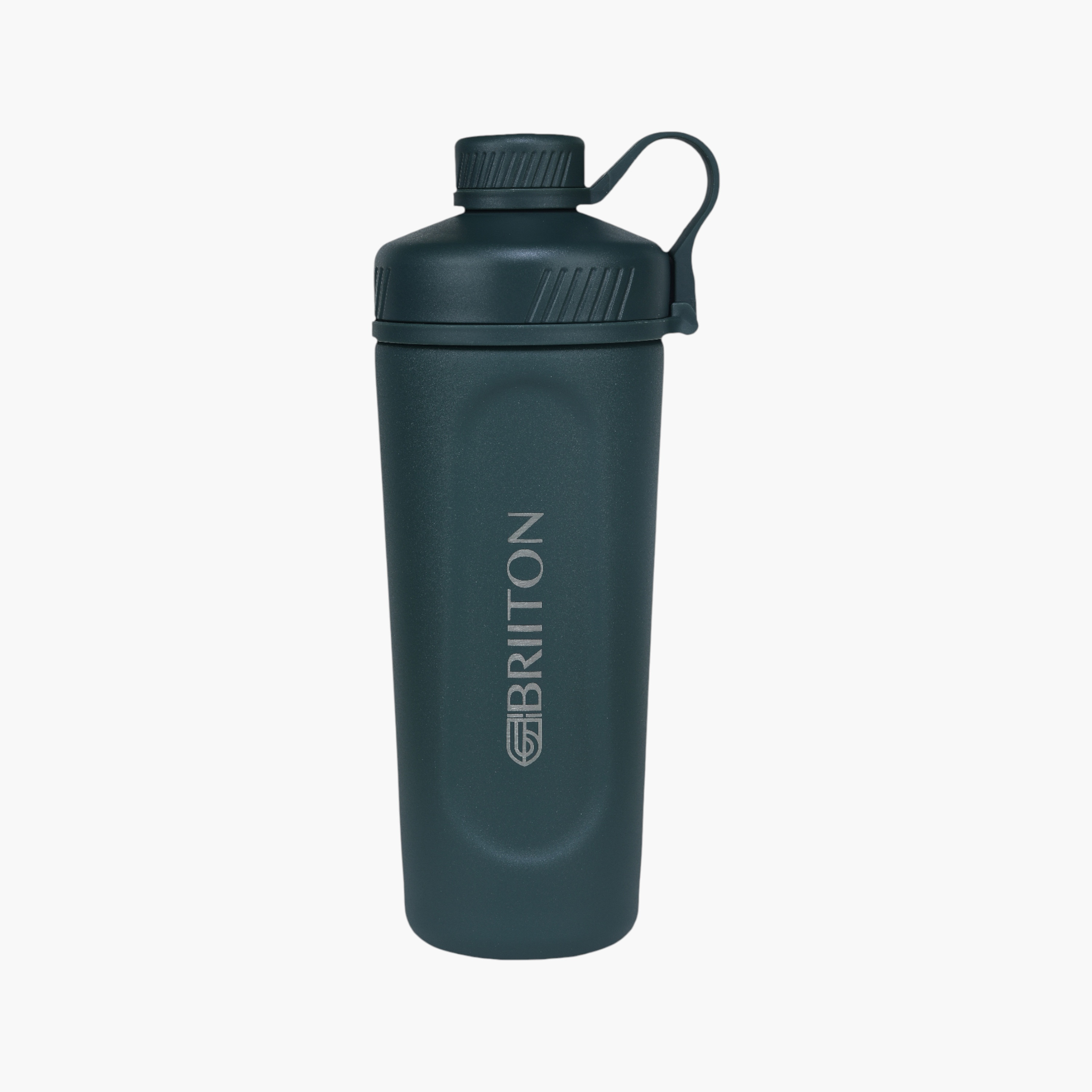 قاروة ماء ستانلس ستيل عازلة للحرارة بطبعات شعار من بريتون - 650 مل-household-dining-drinkserveware-bottles-image-1