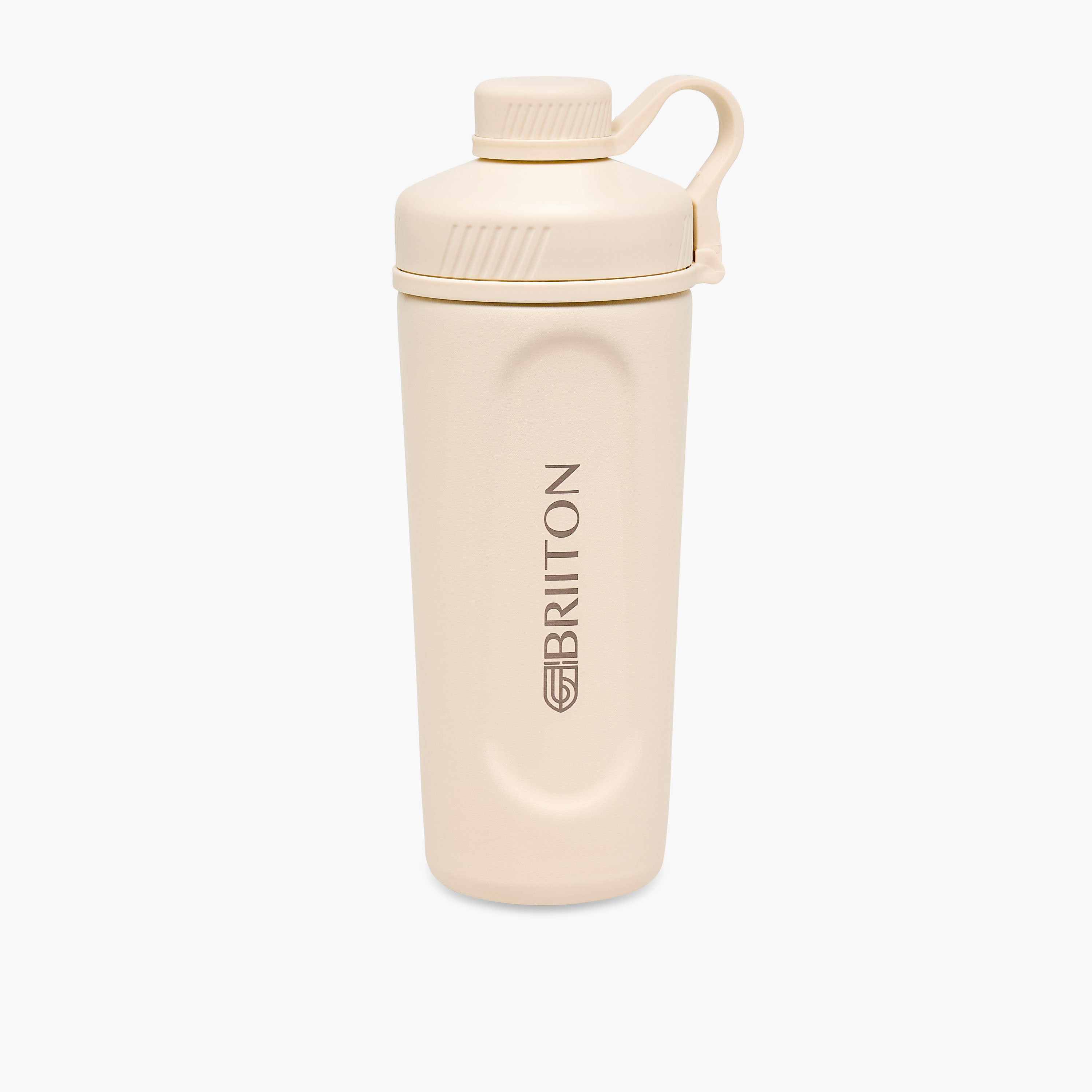قارورة مياه معزولة من الستانلس ستيل بطبعات شعار من بريتون  - 650 مل-household-dining-drinkserveware-bottles-image-1