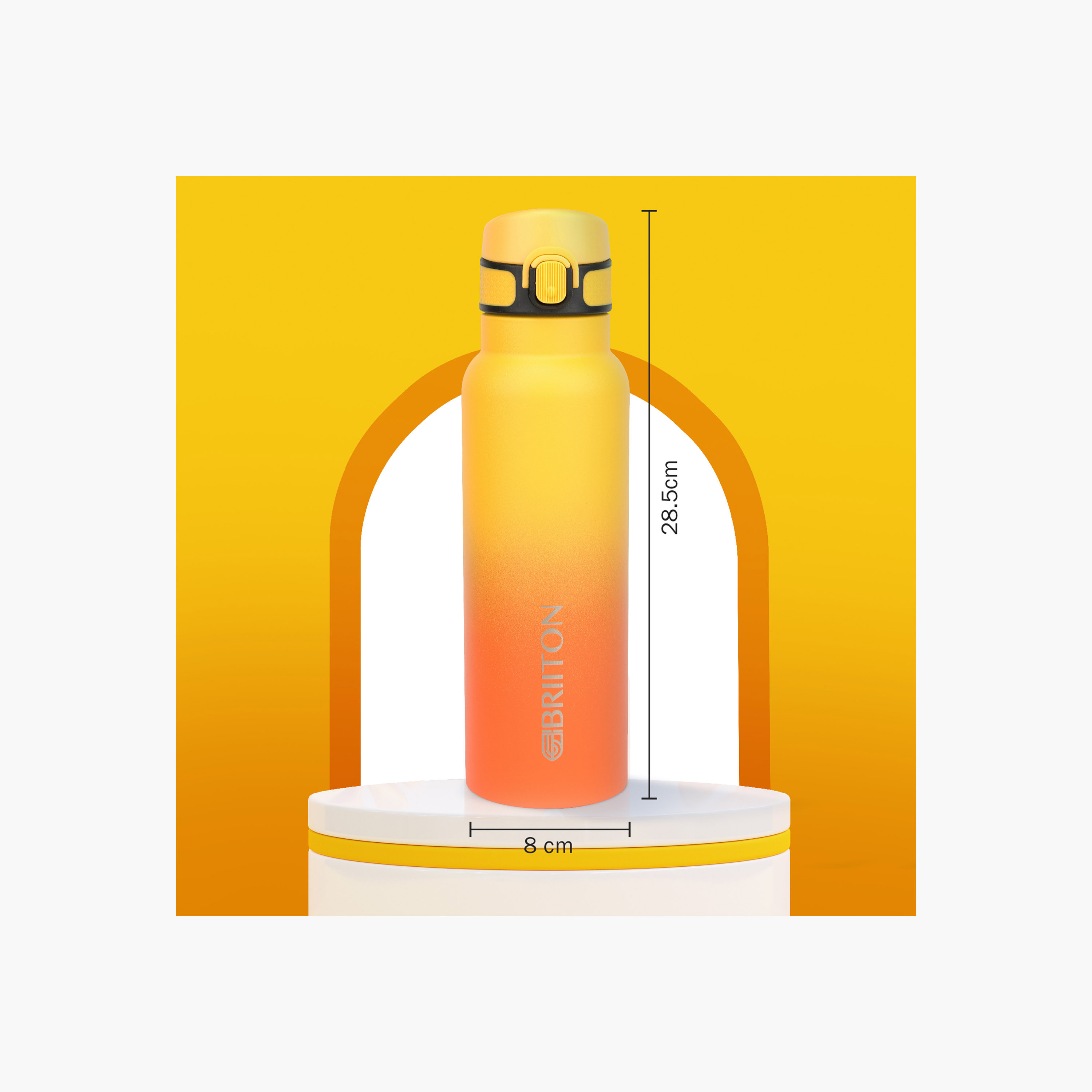 قاروة ماء ستانلس ستيل عازلة للحرارة بلون متدرج من بريتون - 750 مل-household-dining-drinkserveware-bottles-image-3