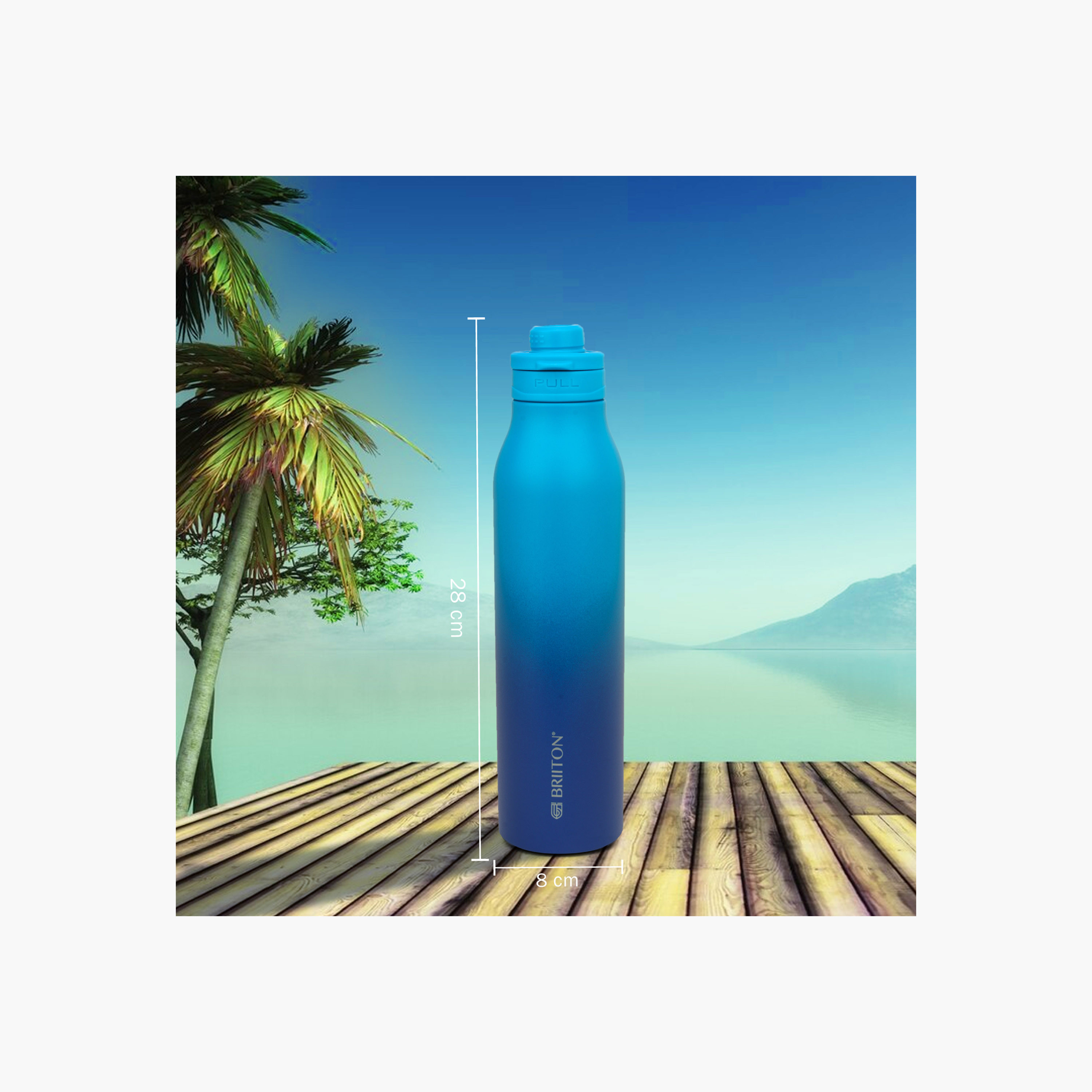 قارورة ماء ستانلس ستيل عازلة للحرارة بلون متدرج - بريتون - 750 مل-household-dining-drinkserveware-bottles-image-3