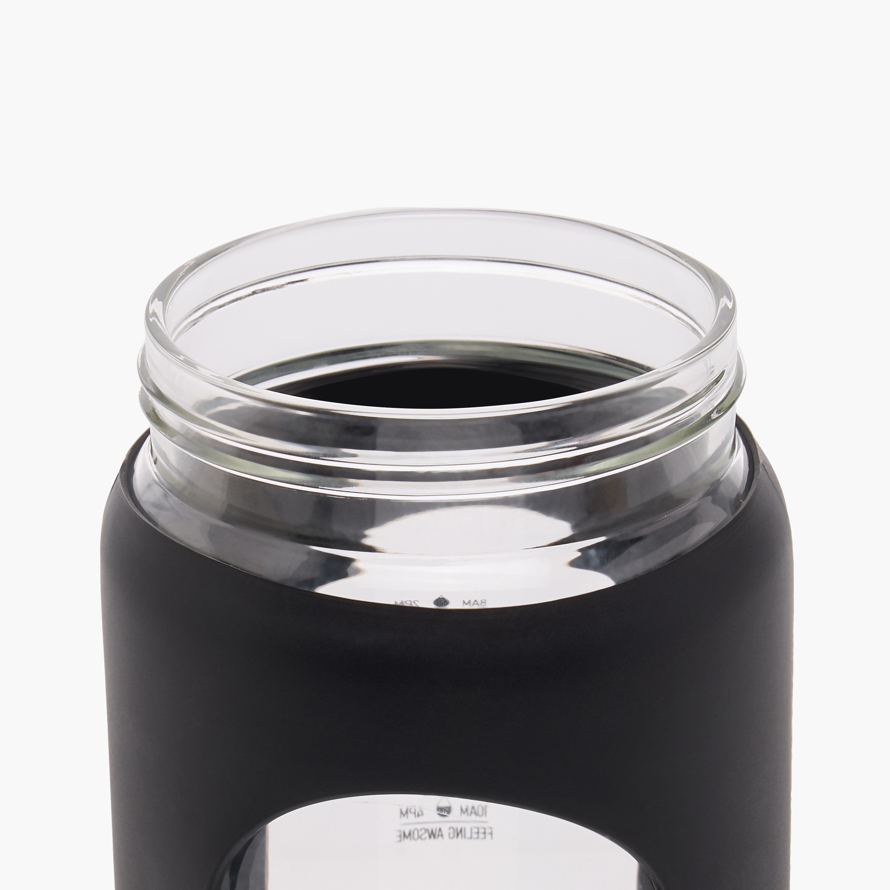 قارورة زجاج سادة بقشة ومقبض من بريتون - 1 لتر-household-dining-drinkserveware-bottles-image-7