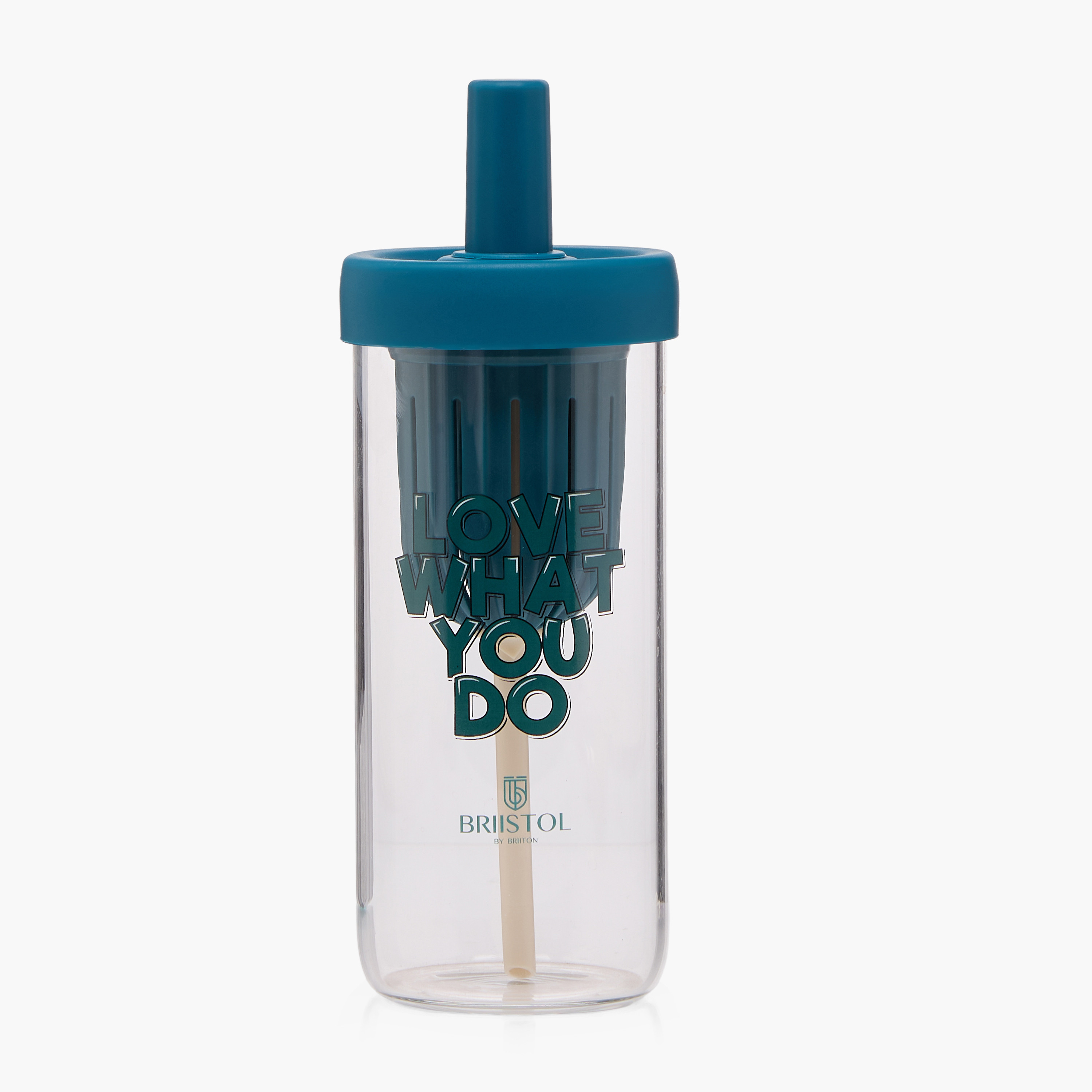 قارورة مياه زجاج بطبعات من بريتون - 650 مل-household-dining-drinkserveware-bottles-image-1