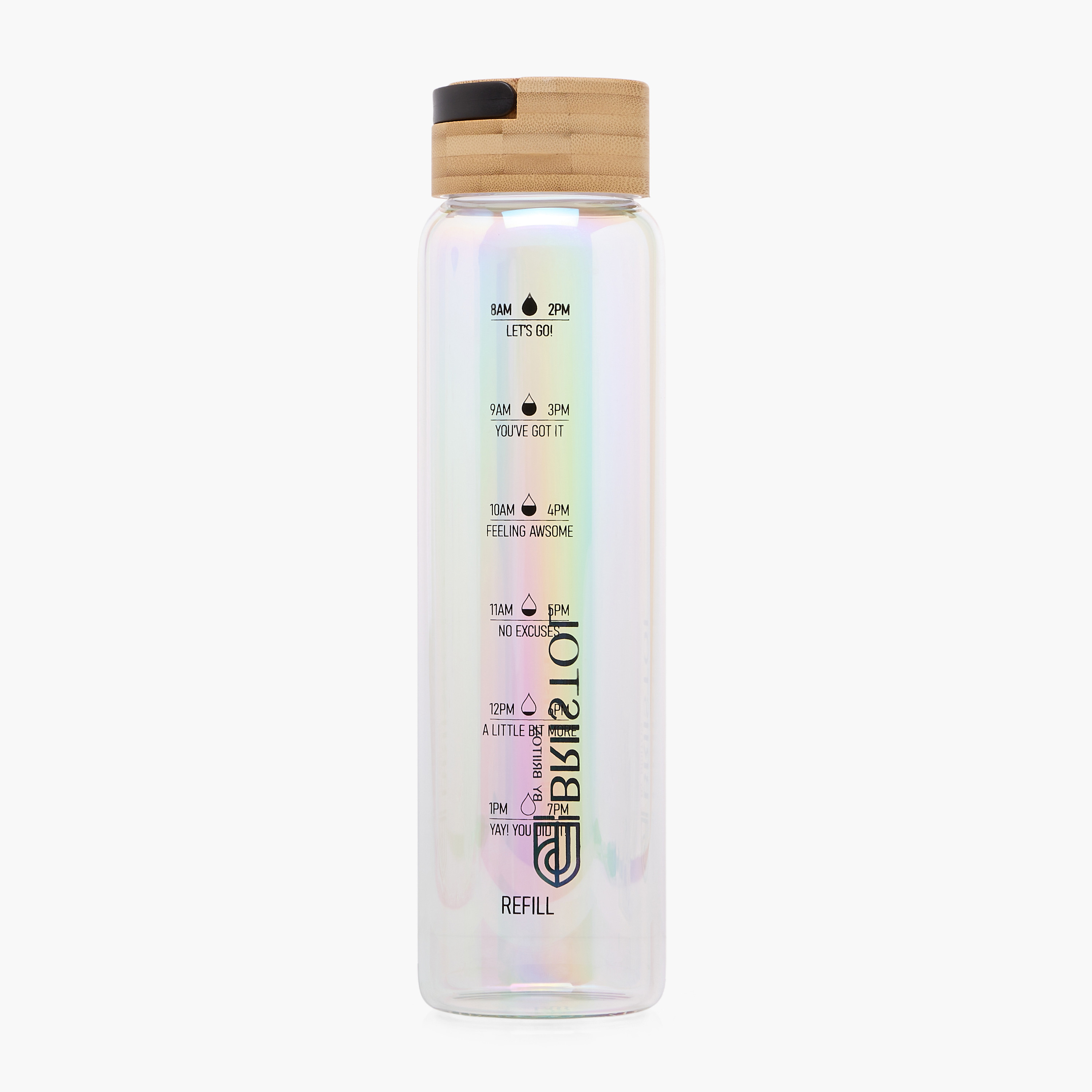 قارورة زجاج قزحية بمقبض من بريتون - 1 لتر-household-dining-drinkserveware-bottles-image-2