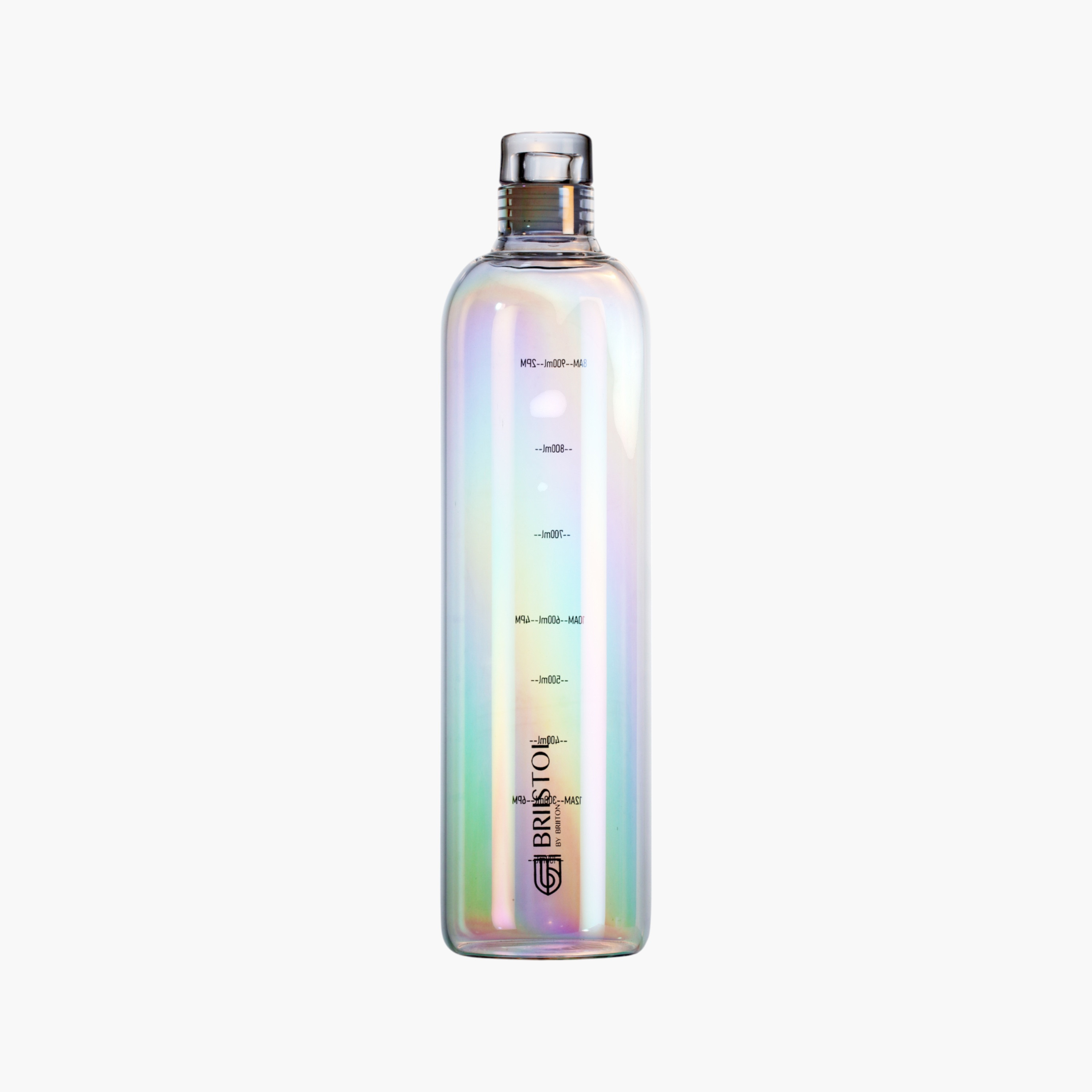 Briiton Rainbow Shaded Glass Water Bottle - 1 L-household-dining-drinkserveware-bottles-image-1