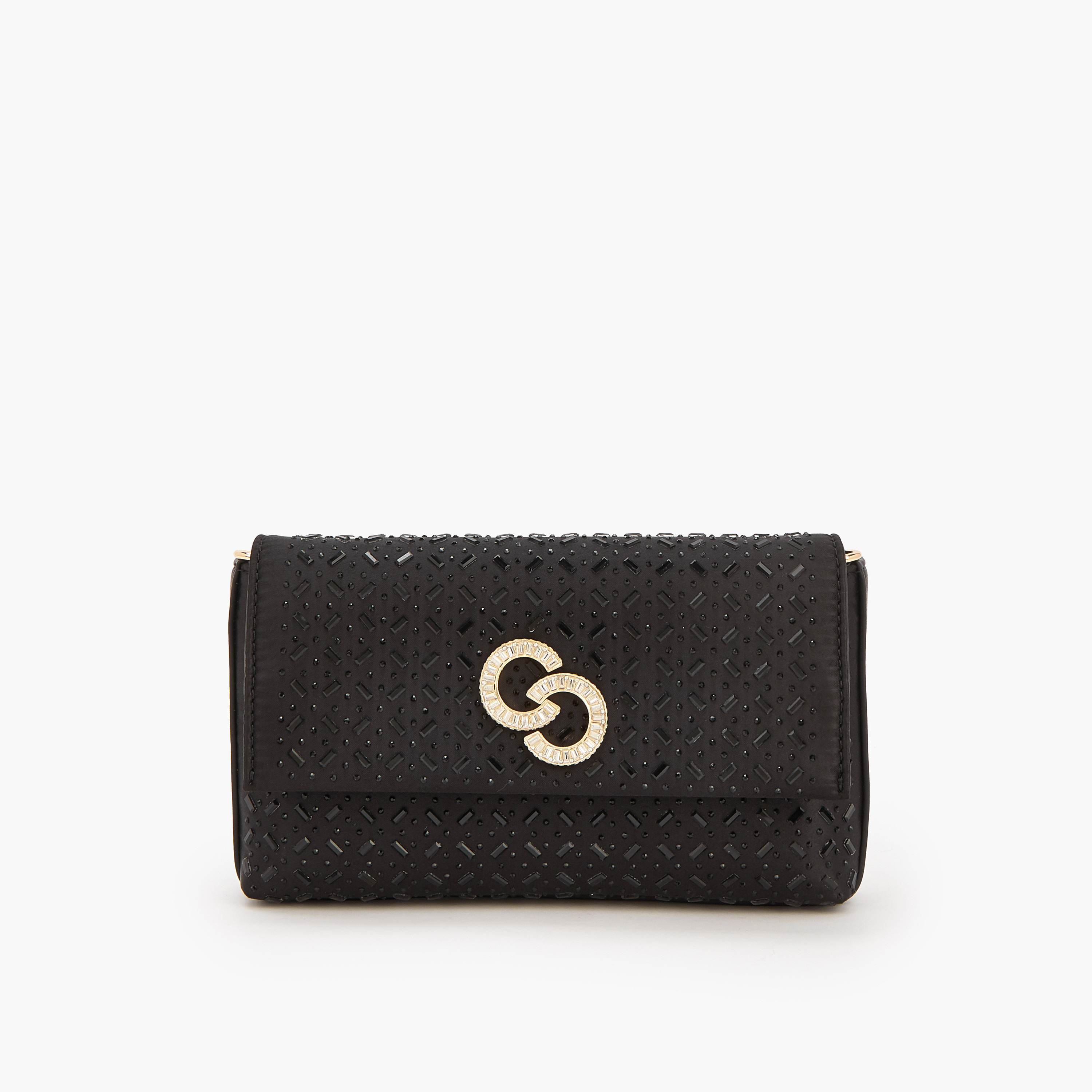 شنطة كروس بودي مزينة بحزام سلسلة من سيليست-women-bagsandwallets-handbags-image-1