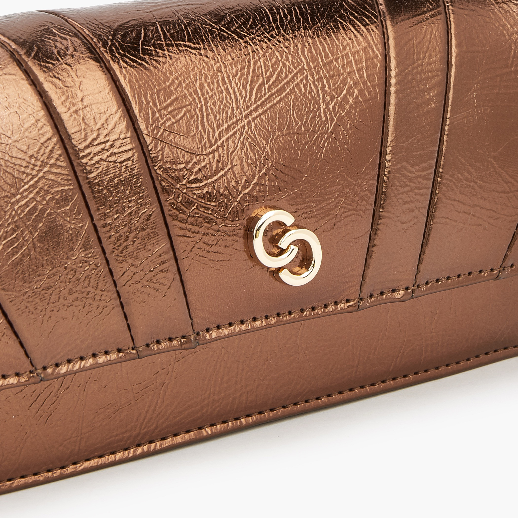 Celeste Metallic Crossbody Bag with Chain Strap-women-bagsandwallets-handbags-image-4