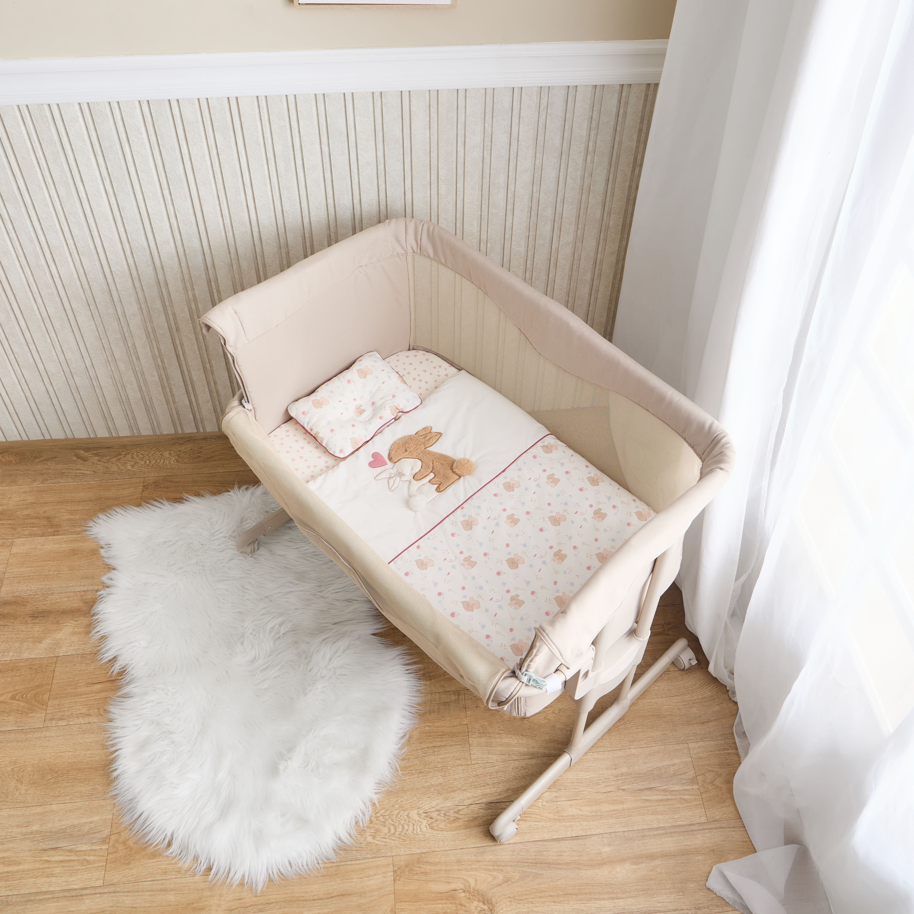 Juniors Baby Bedding Set with Animal Print, 50x80 cm-baby-nursery-babybedding-image-1