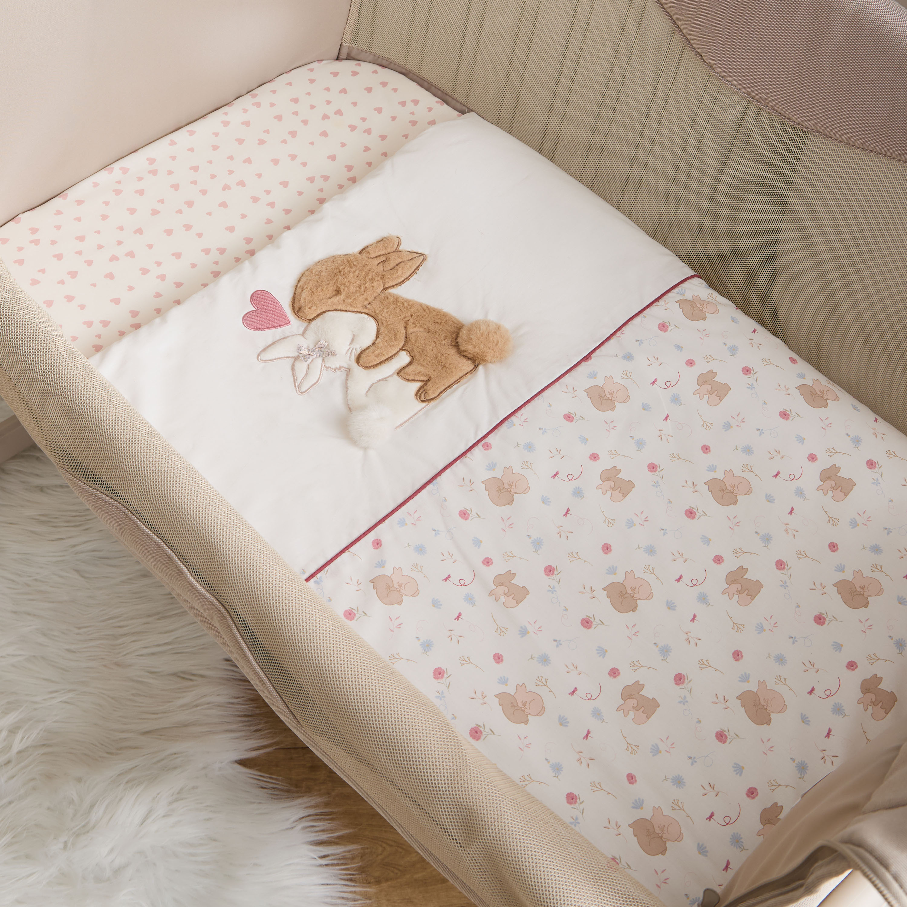 Juniors Baby Bedding Set with Animal Print, 50x80 cm-baby-nursery-babybedding-image-2