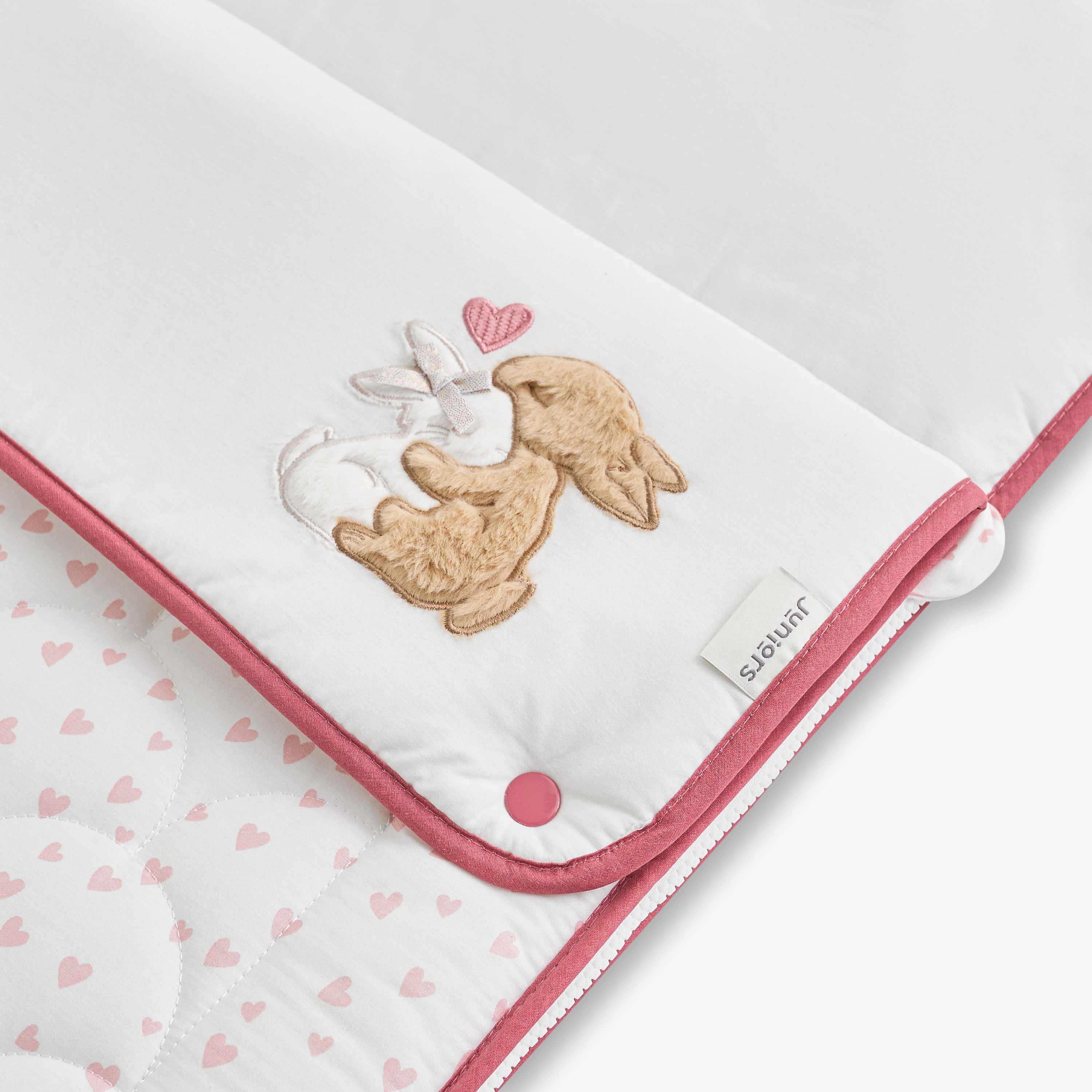 Juniors Baby Sleeping Bag with Bunny Embroidery, 0 Months+-baby-nursery-blanketsandswaddles-swaddlesandsleepingbags-image-6