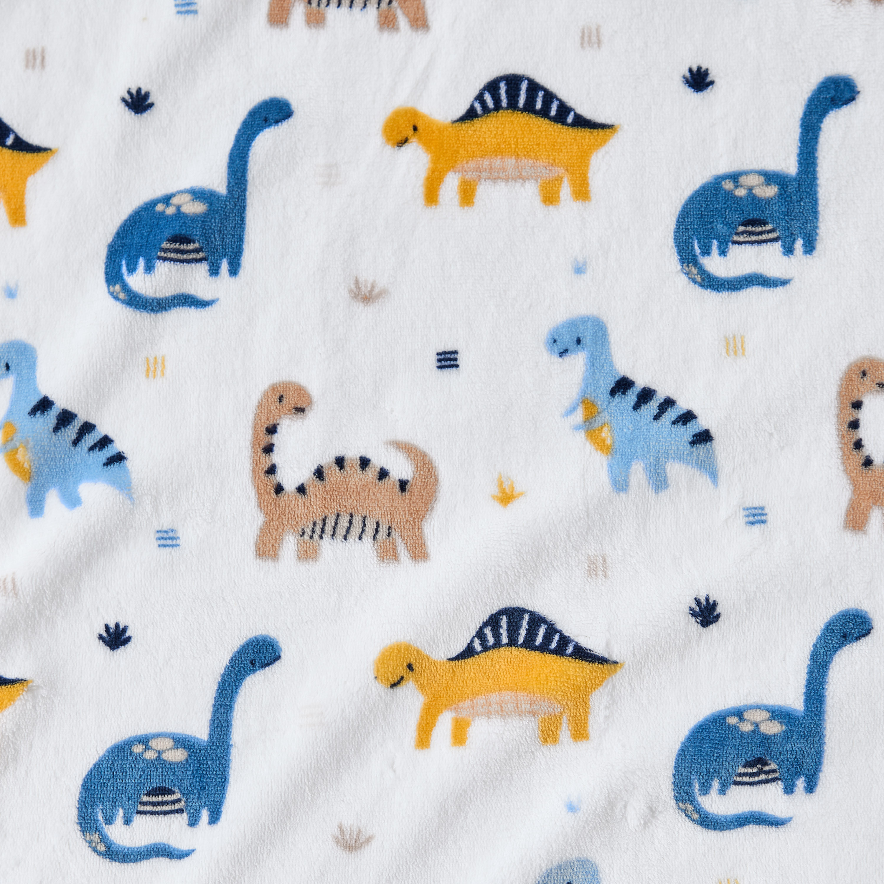 Juniors Raschel Blanket and Security Blanket with Dinosaur Print, 75x100 cm-baby-nursery-blanketsandswaddles-blanketsandquilts-image-7