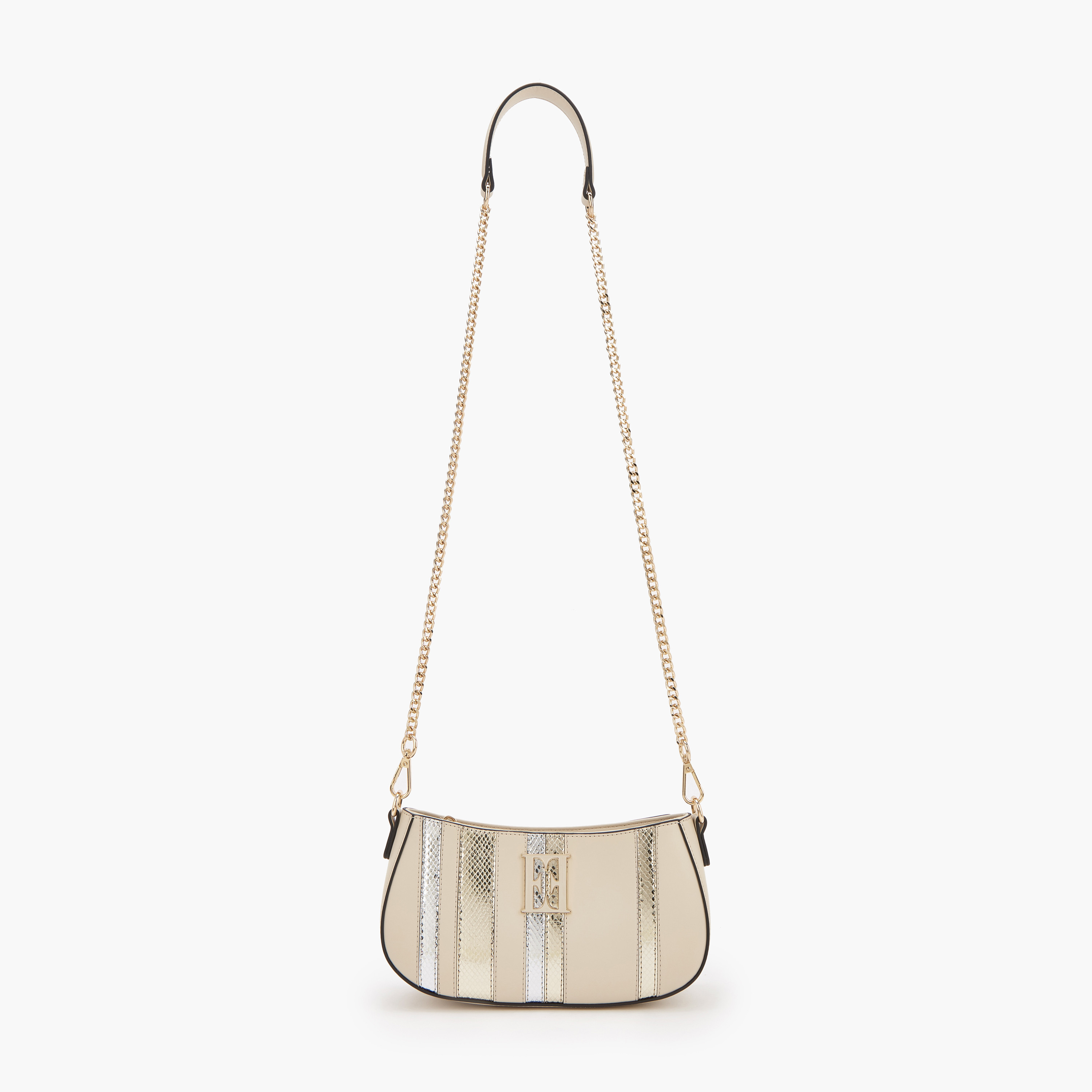Elle Animal Print Shoulder Bag with Detachable Chain Strap-women-bagsandwallets-handbags-image-2