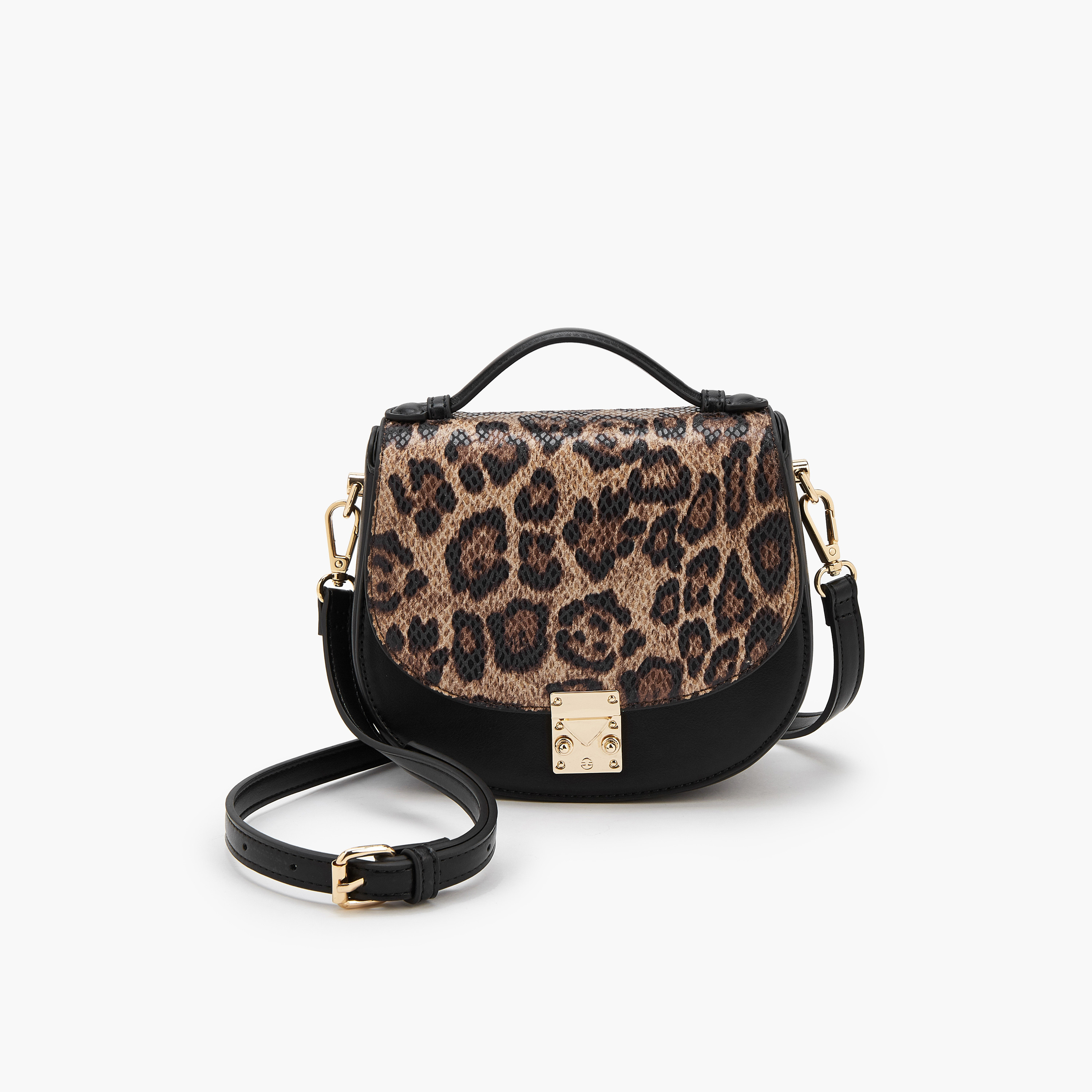 شنطة كروس بودي بحزام قابل للفصل وطبعات حيوانات من سيليست-women-bagsandwallets-handbags-image-1