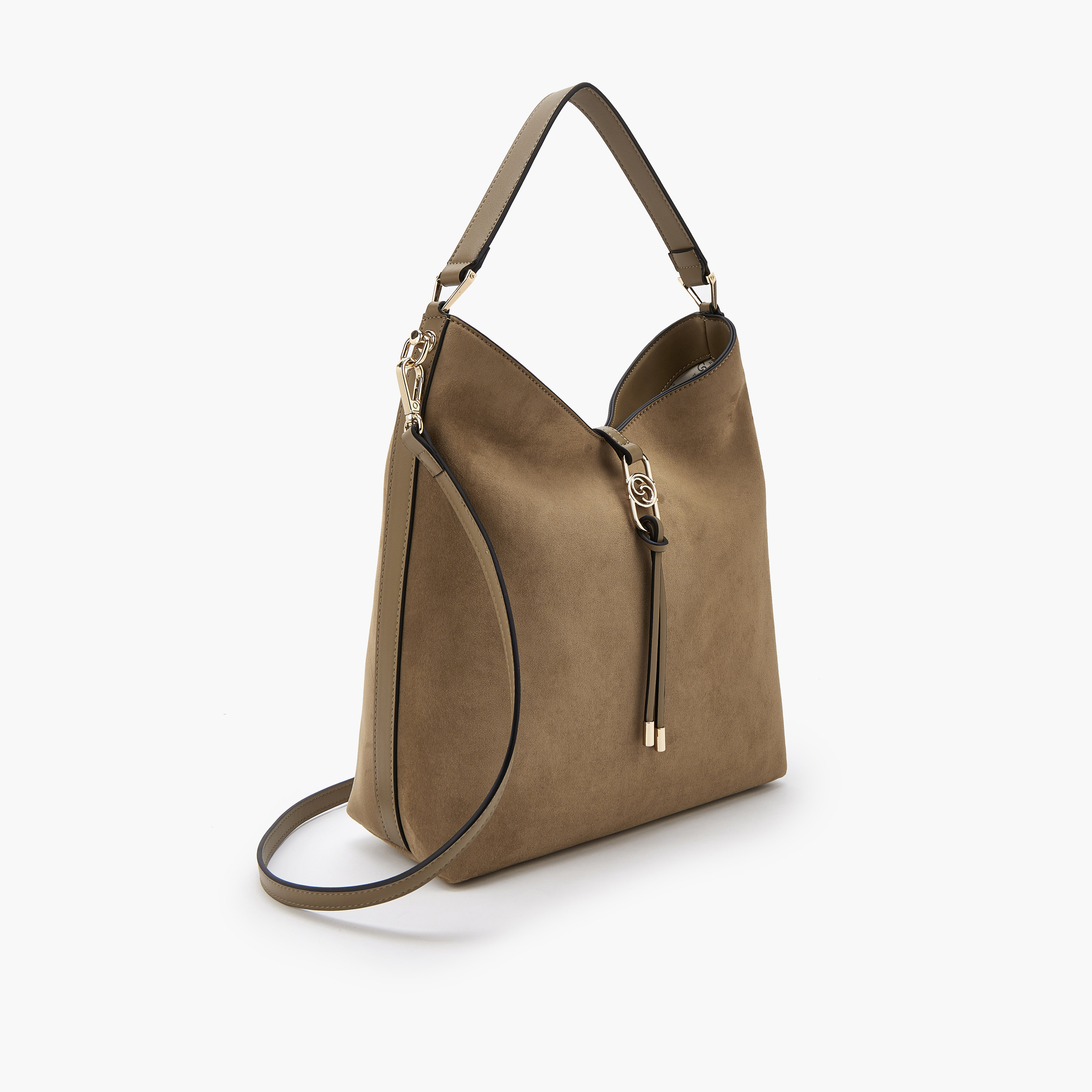 شنطة كتف سادة بحزام قابل للفصل من سيليست-women-bagsandwallets-handbags-image-3