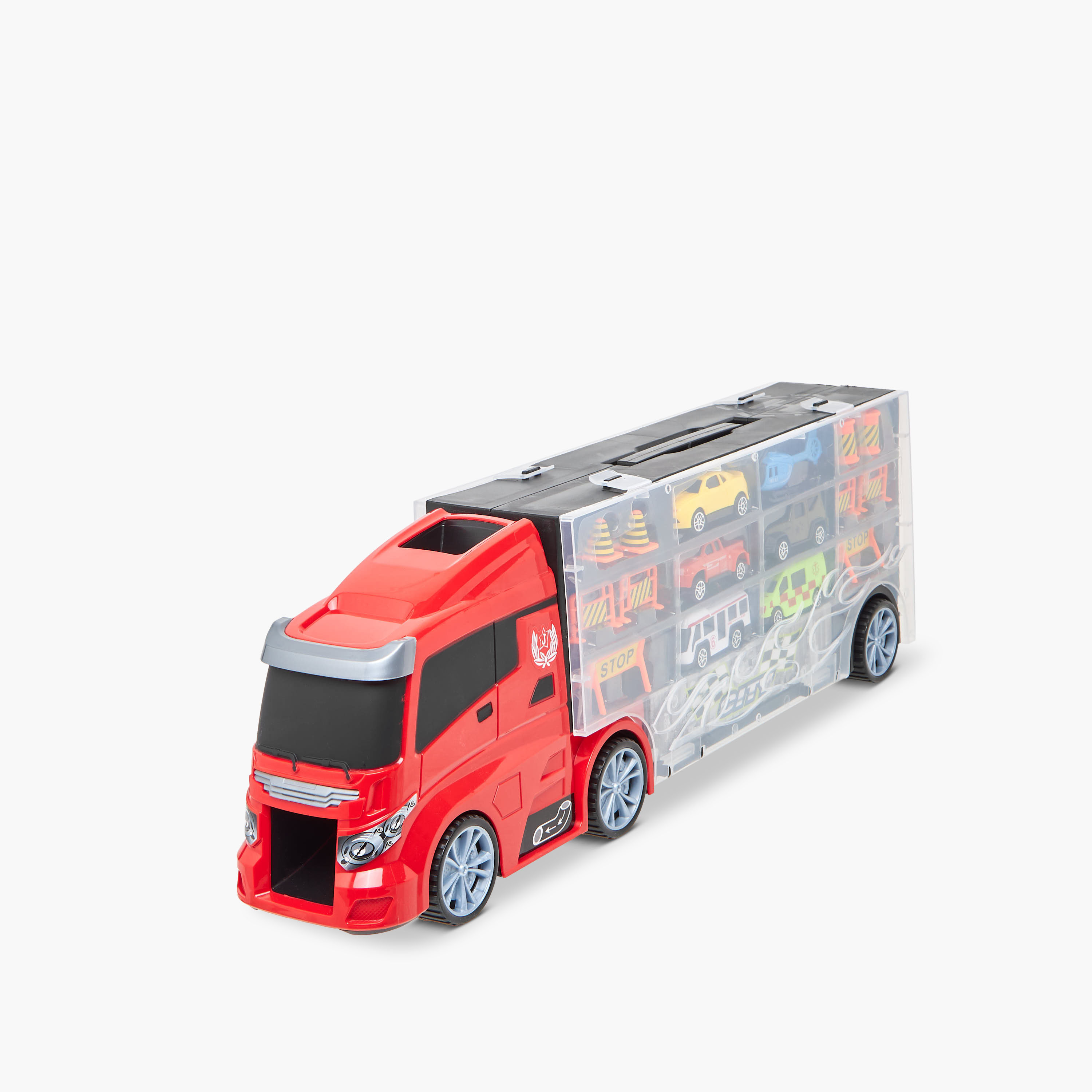 مجموعة ألعاب شاحنة في حقيبة حمل-toys-playvehicles-vehicleplaysets-image-8