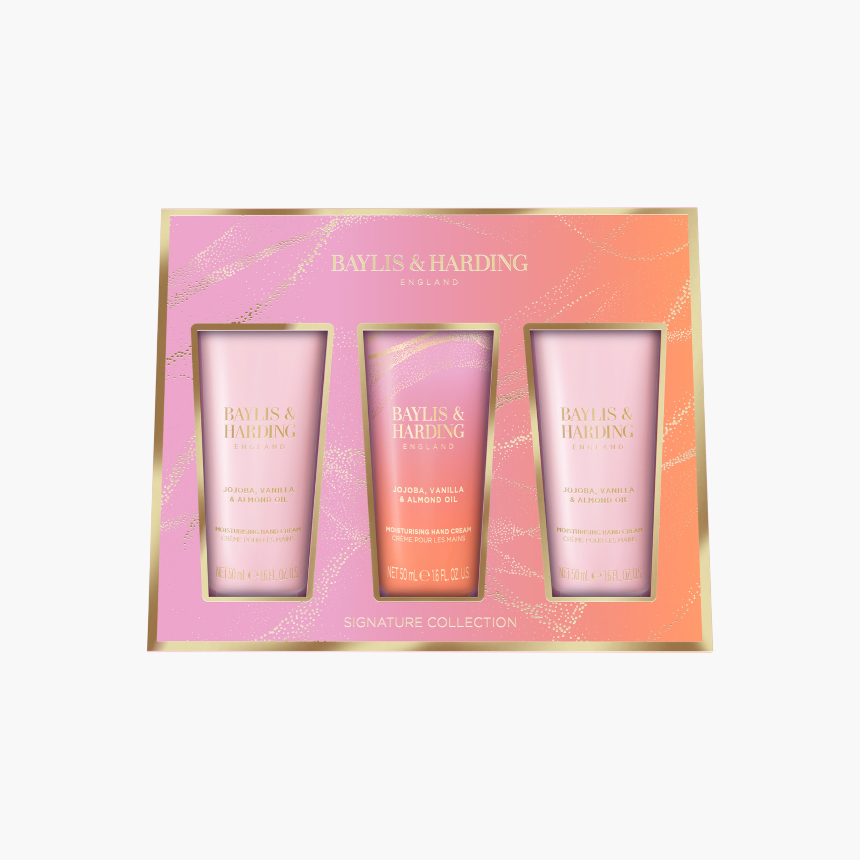Baylis & Harding Jojoba Vanilla Almond Hand Cream Set-beautyandpersonalcare-bathandbody-giftsets-image-1