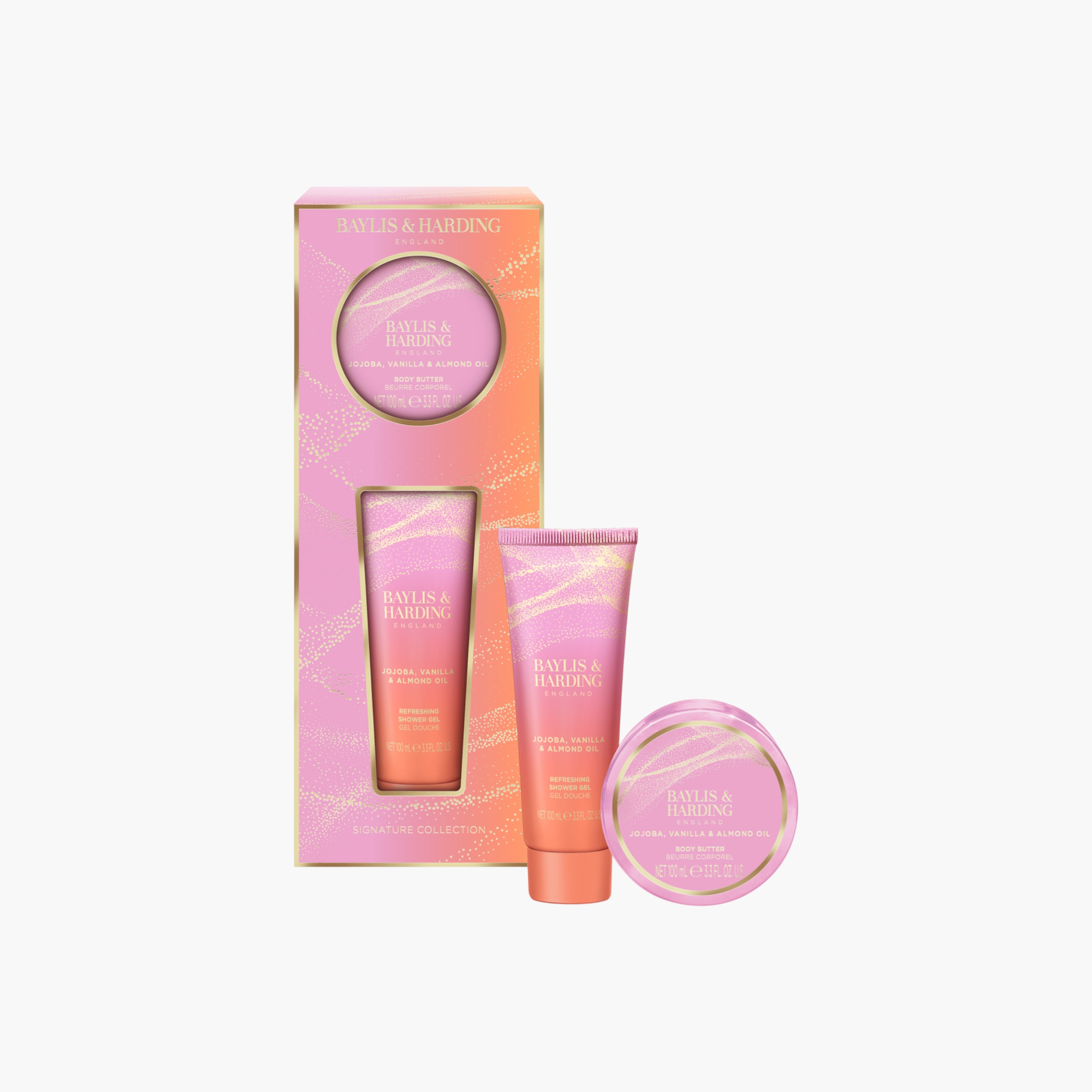 Baylis & Harding Jojoba Vanilla Almond Pamper Duo-beautyandpersonalcare-bathandbody-giftsets-image-3