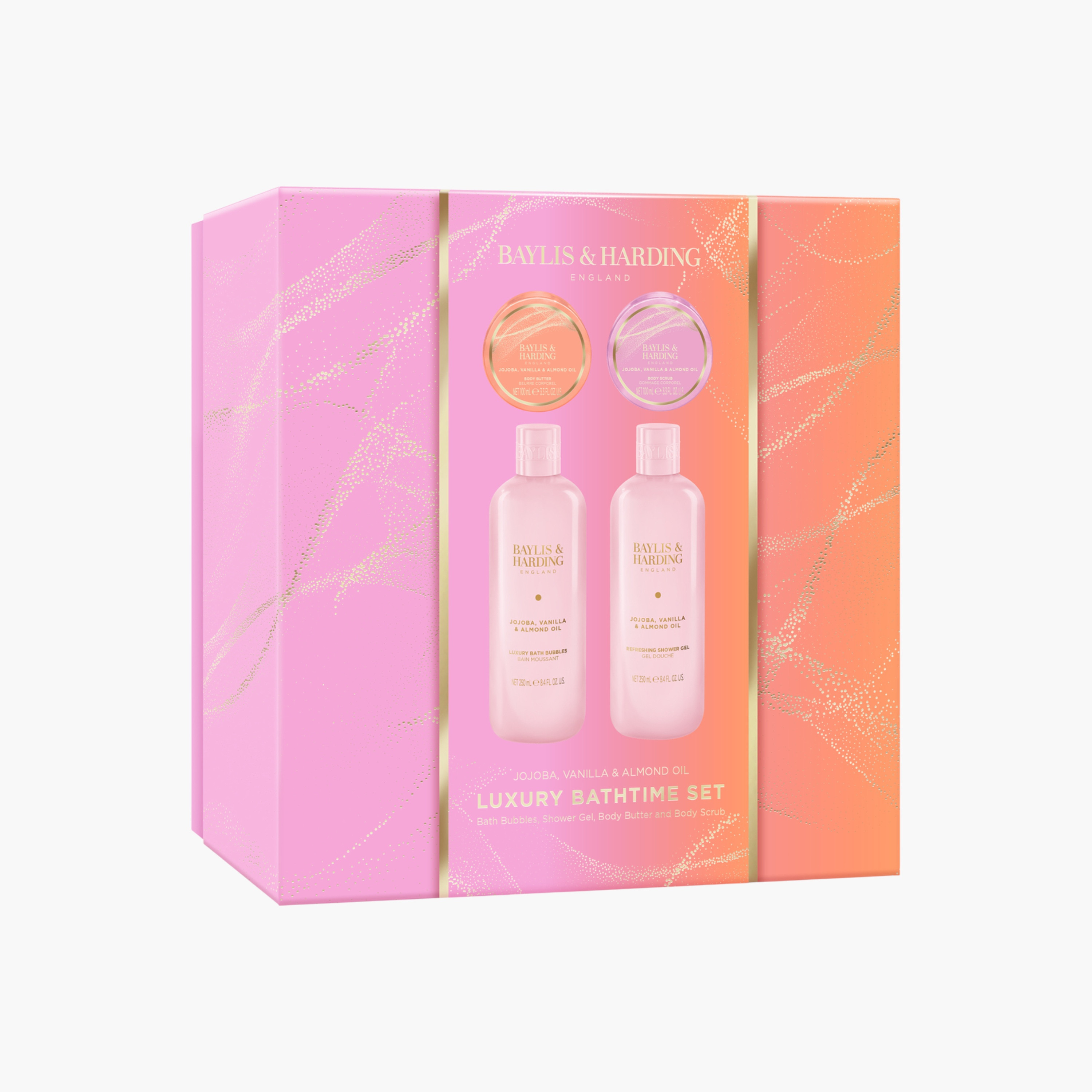 Baylis & Harding Jojoba Vanilla Almond Pamper Set-beautyandpersonalcare-bathandbody-giftsets-image-2
