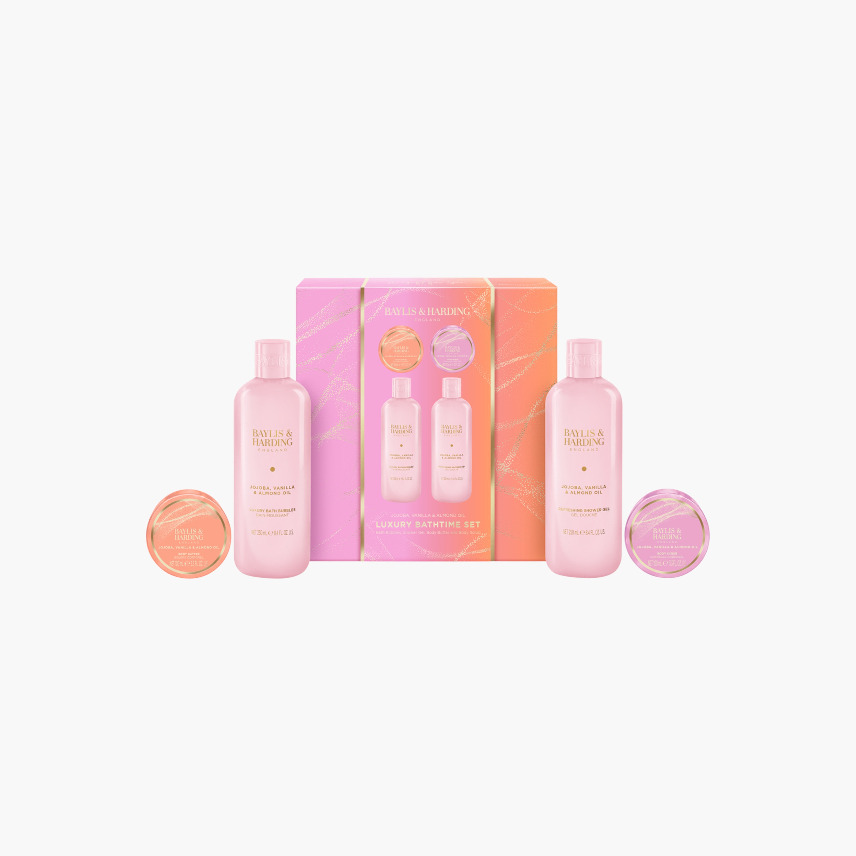 Baylis & Harding Jojoba Vanilla Almond Pamper Set-beautyandpersonalcare-bathandbody-giftsets-image-3