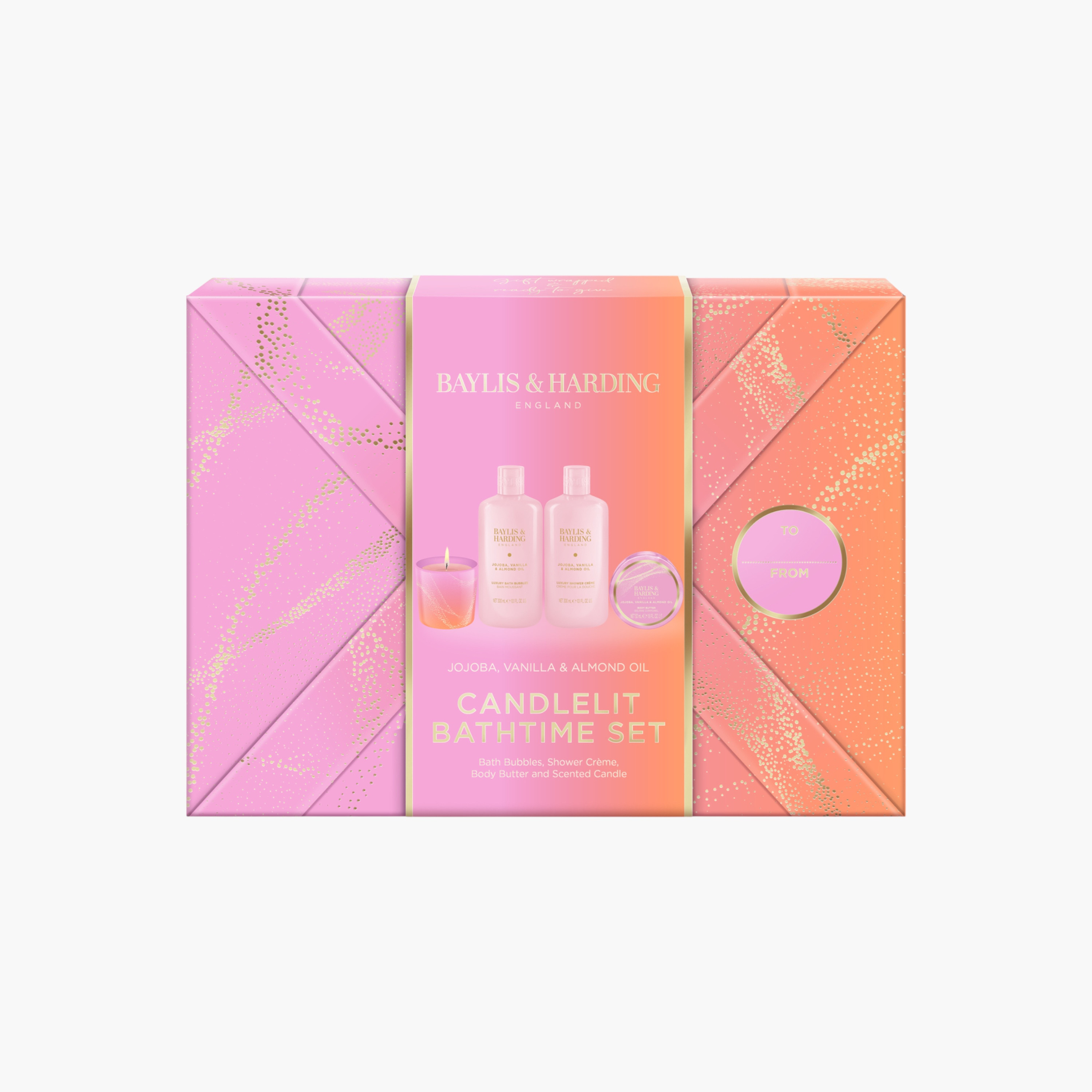 Baylis & Harding Candlelit Bathtime Gift Set-beautyandpersonalcare-bathandbody-giftsets-image-1