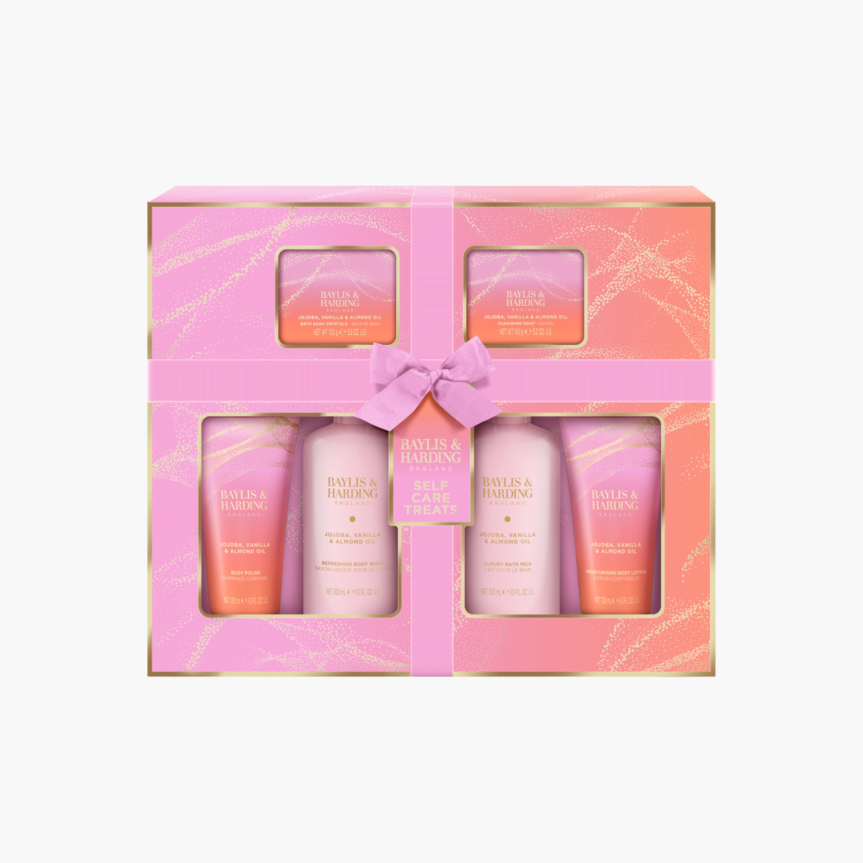 Baylis & Harding Jojoba Vanilla Almond Pamper Gift Set-beautyandpersonalcare-giftsets-image-1
