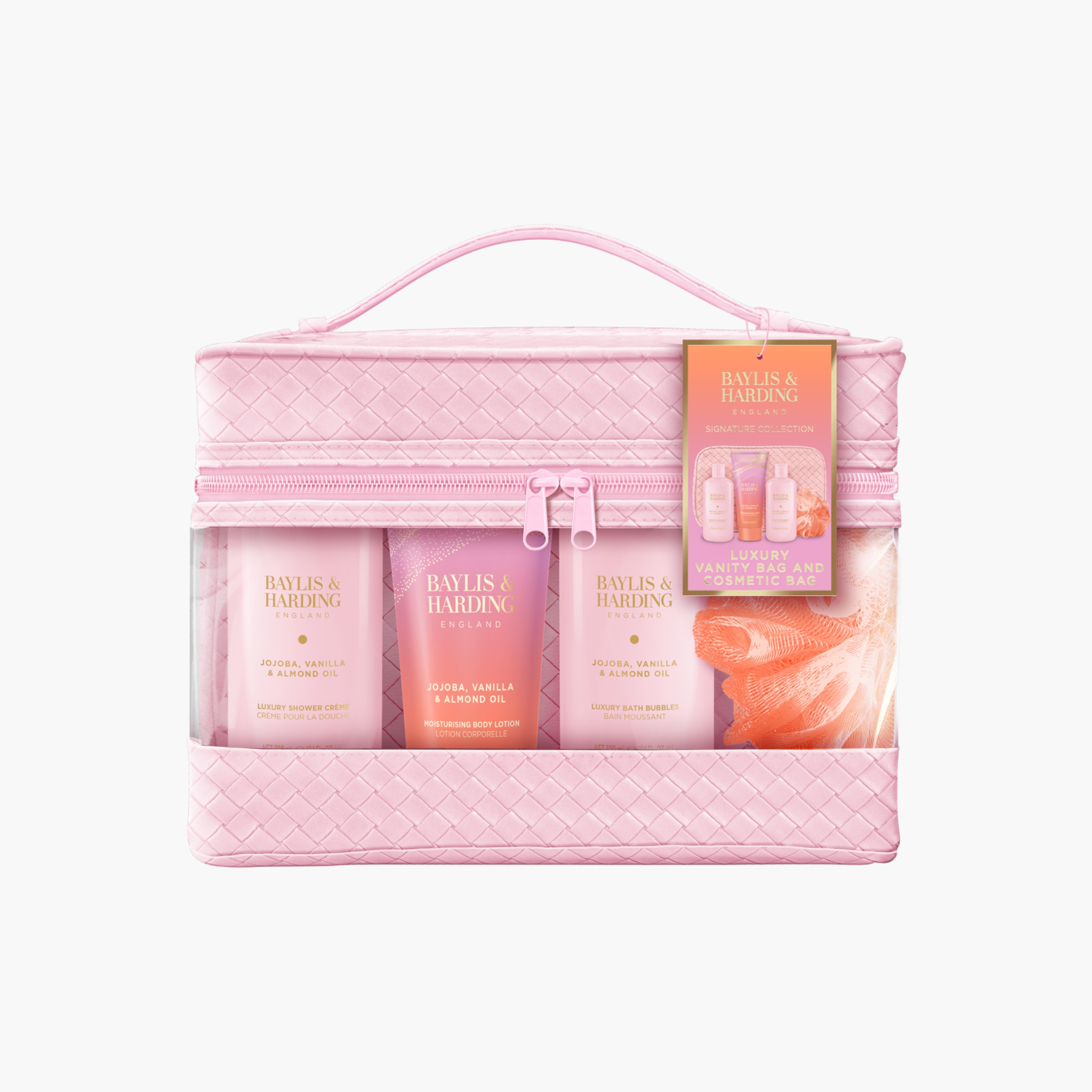 Baylis & Harding Pink Vanity Bag Gift Set-beautyandpersonalcare-bathandbody-giftsets-image-1
